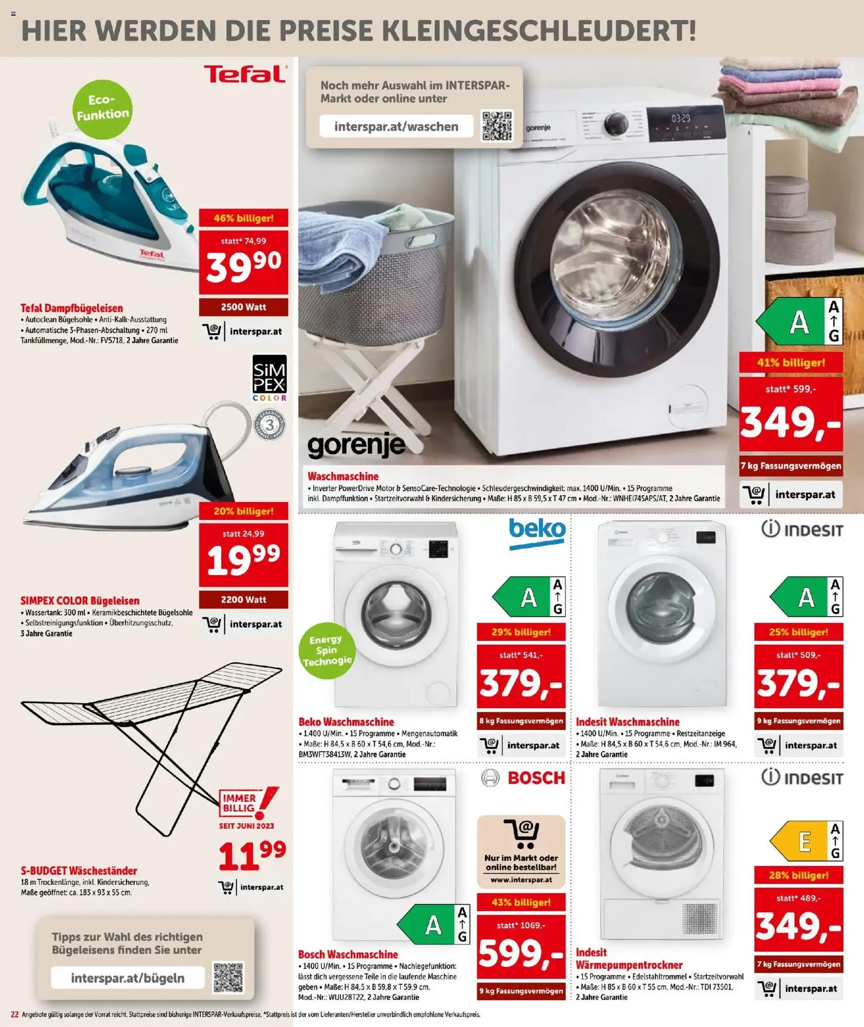 Interspar Flugblatt - Gültiger Prospekt ab 29.01.2026, Seite 22 von insgesamt 24
