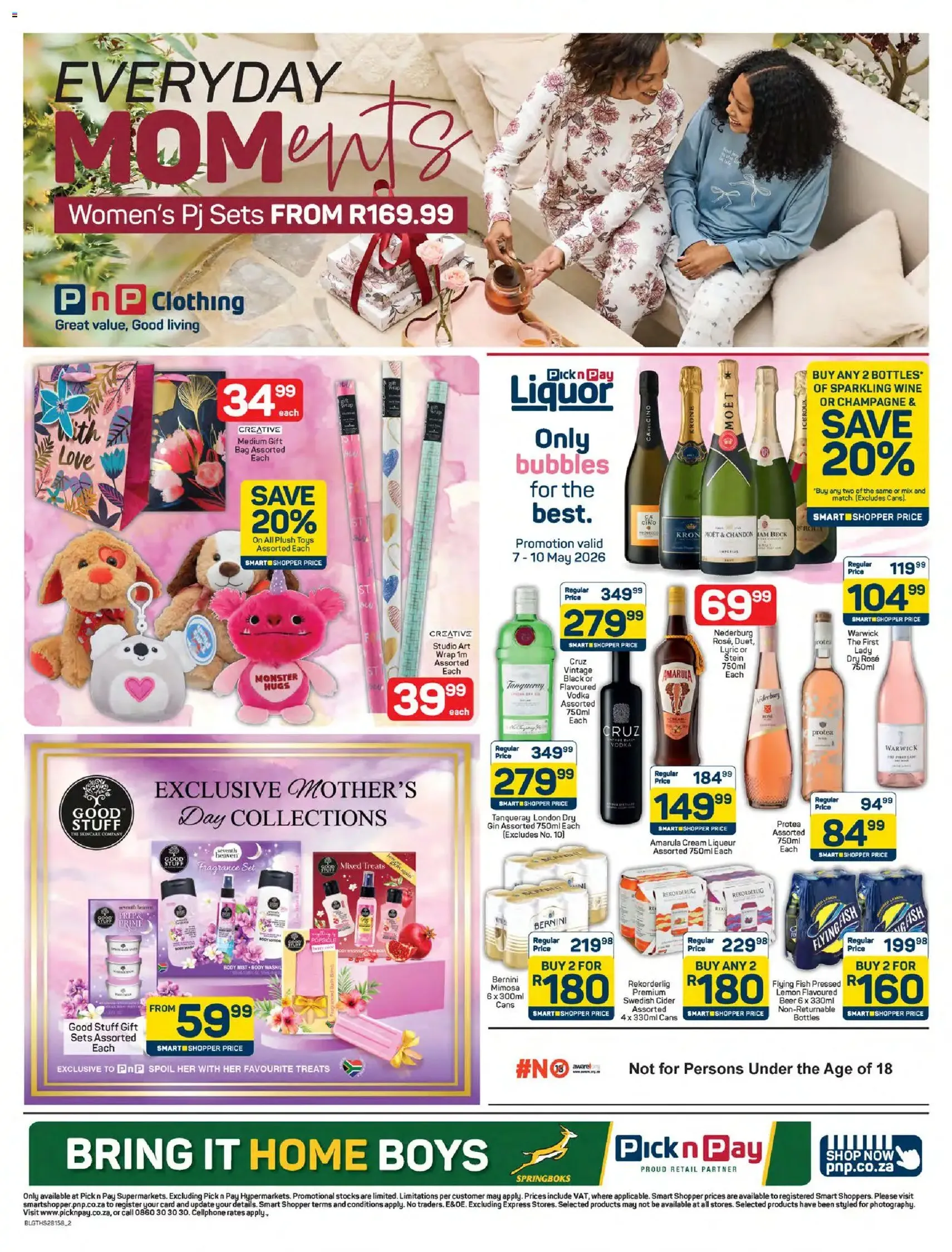 Pick n Pay - Mother's Day Specials - valid flyer from 04/05/2026, page 2 of 2