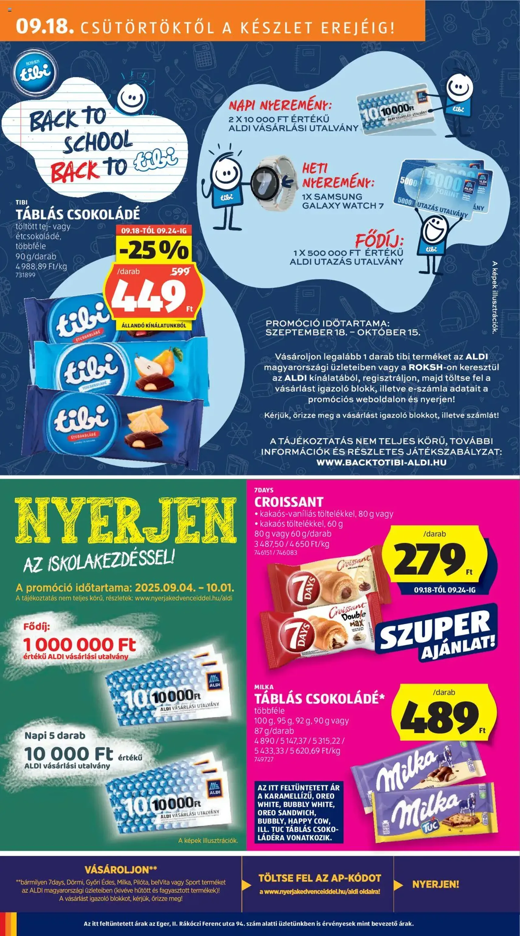 Aldi Akciós újság - 2025.09.18. érvényes szórólap 20 oldal 41 oldalból Aldi Akciós újság - 2025.09.18. érvényes szórólap 20 oldal 41 oldalból