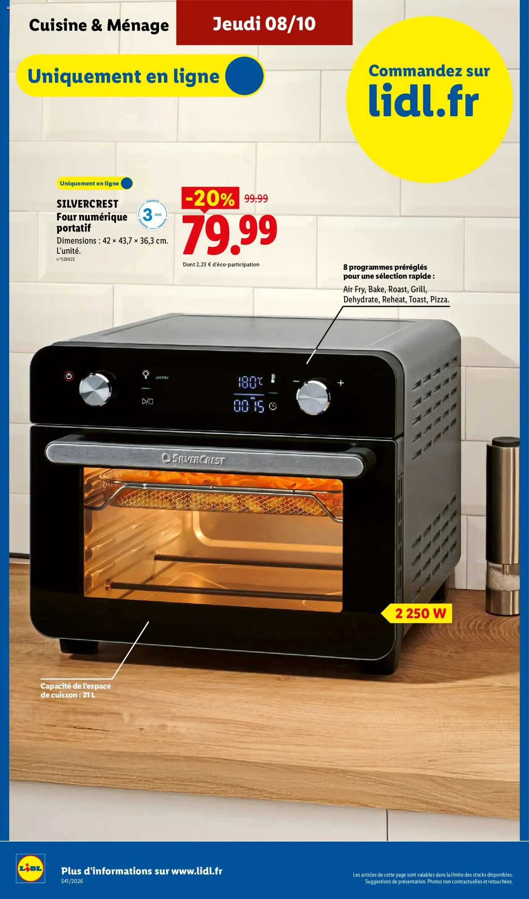 LIDL catalogue - brochure valable à partir du 08/10/2026, page 6 sur 61