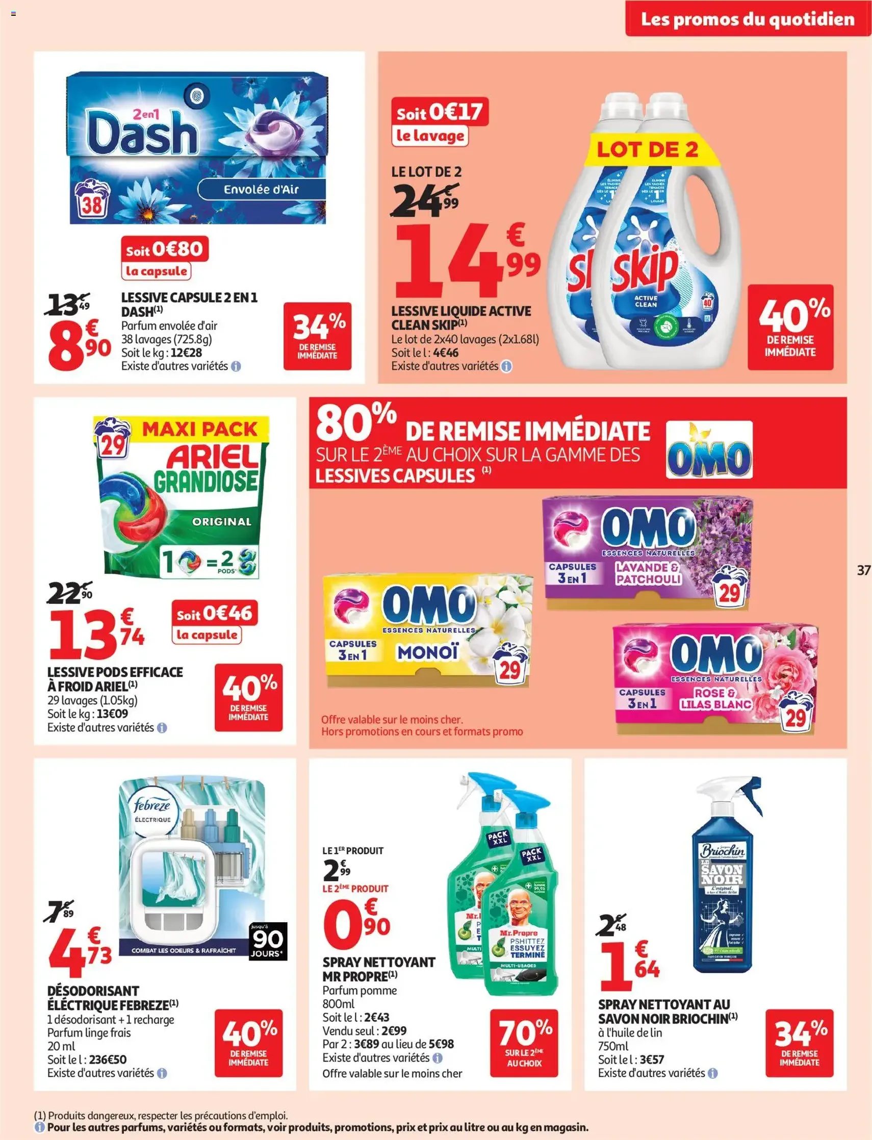 Auchan folder / publicité - geldige folder vanaf 28/07/2026 pagina 37 van 54