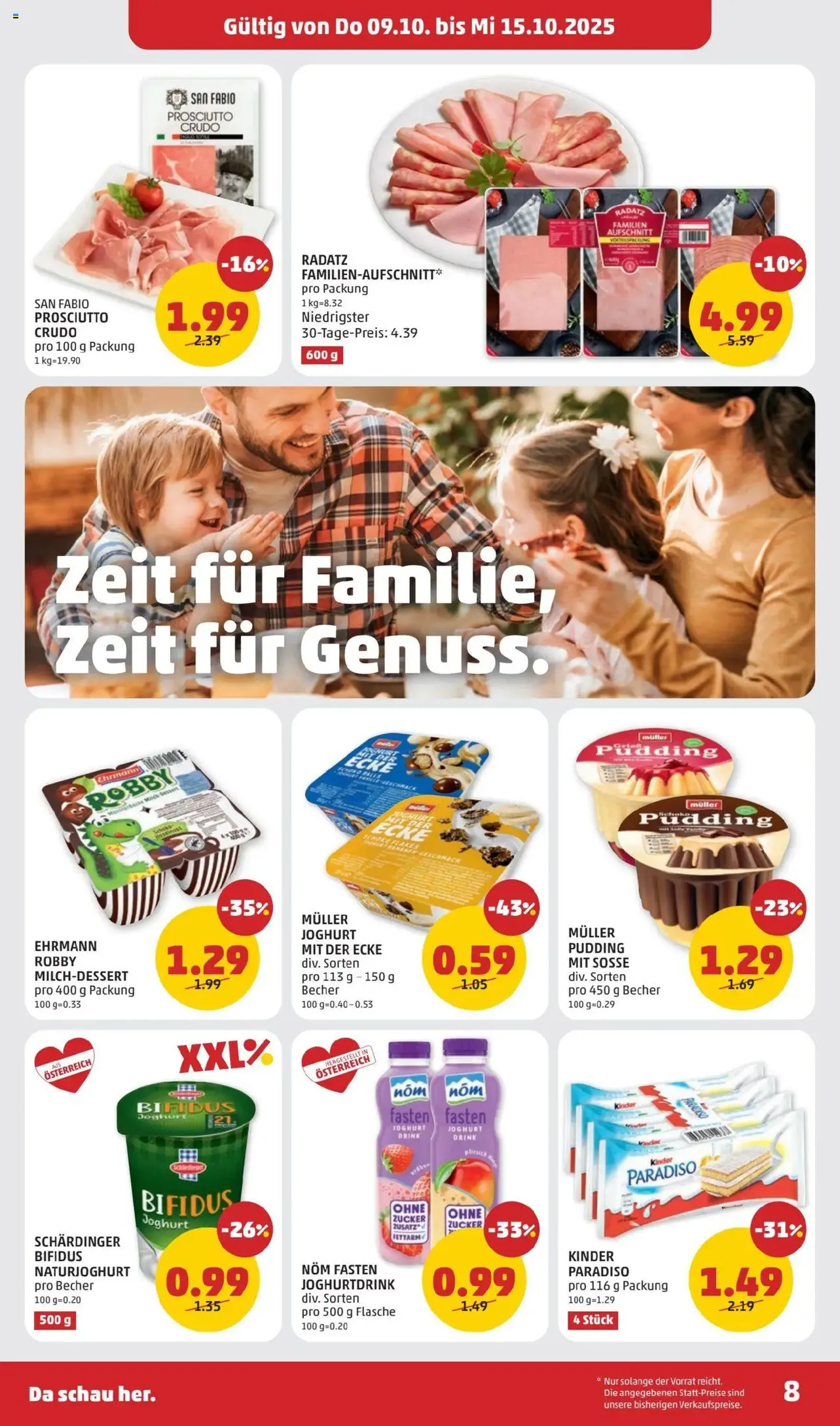 Penny Markt Flugblatt - Gültiger Prospekt ab 09.10.2025, Seite 8 von insgesamt 32
