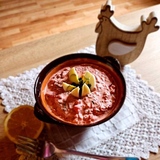 Náhľad receptu Domáci cviklový šalát so zemiakmi – lacný a sýty