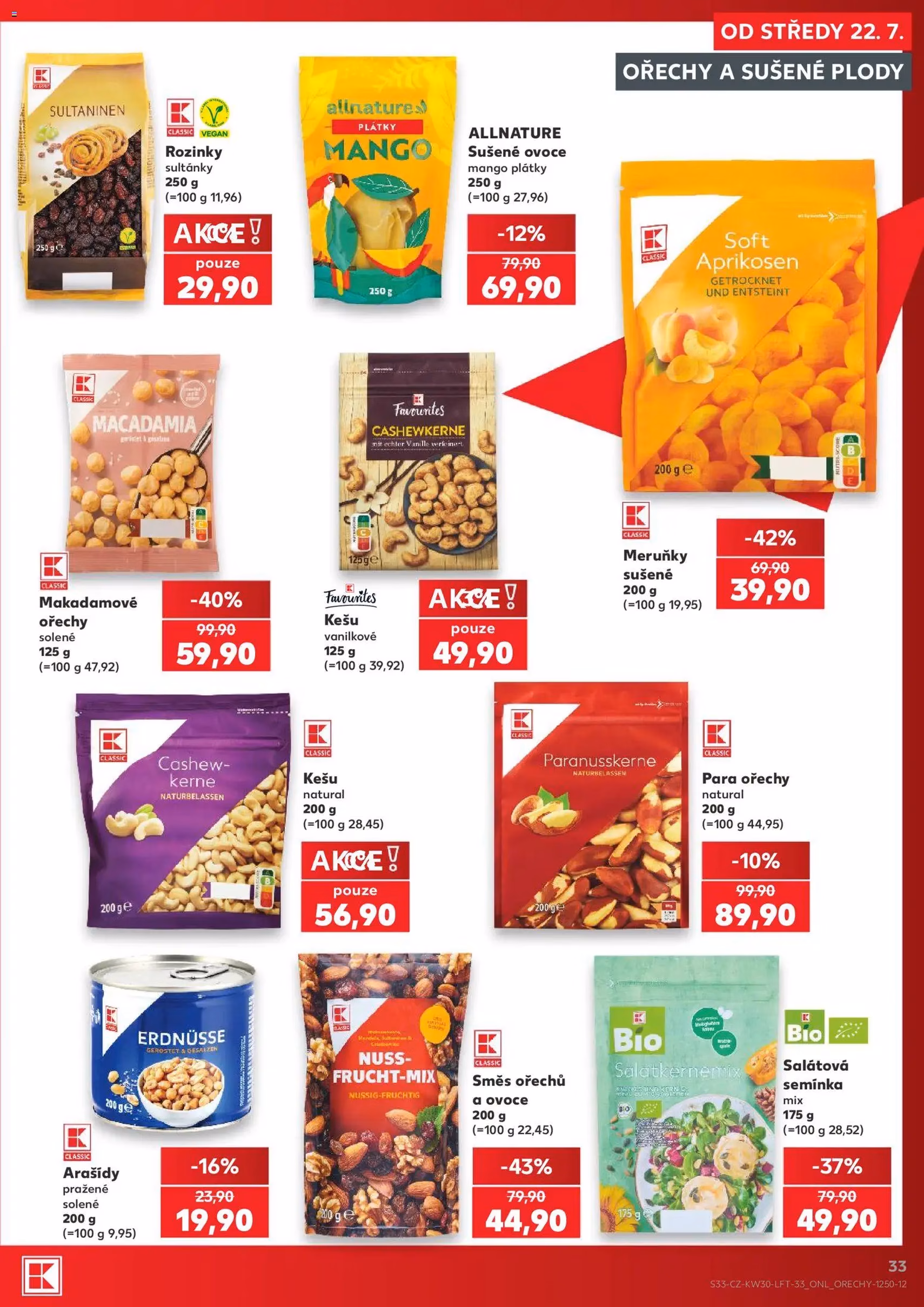 Kaufland leták - platný leták od 22.07.2026 strana 33 z 52