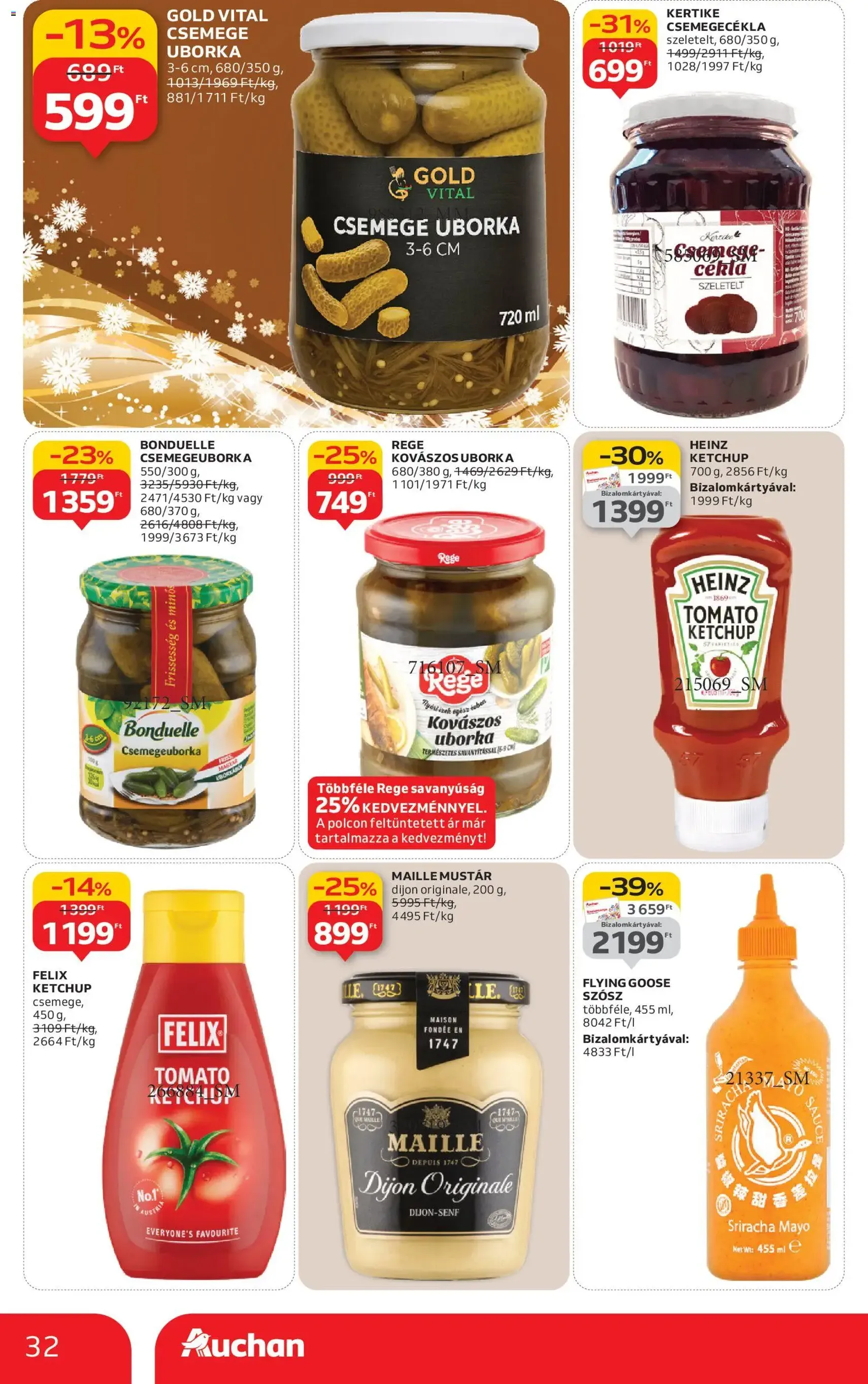 Auchan Akciós újság - 2025.12.18. érvényes szórólap 32 oldal 60 oldalból