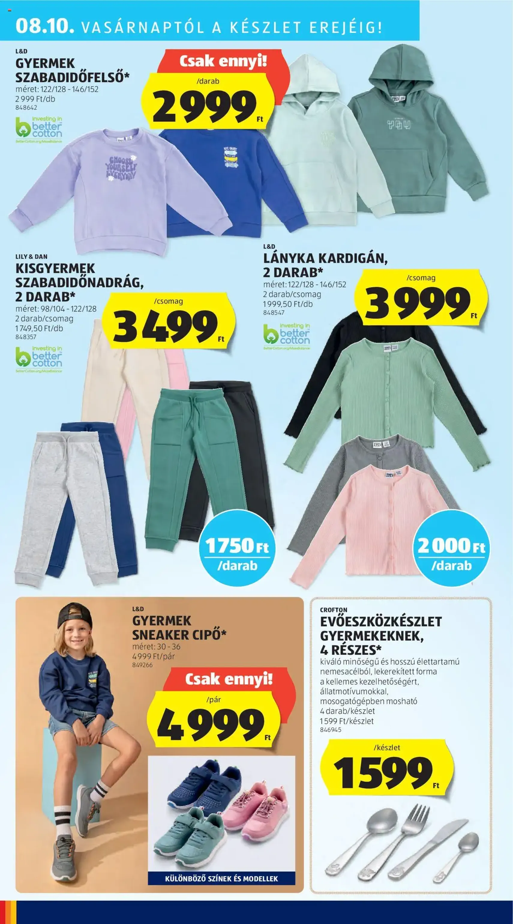 Aldi Akciós újság - 2025.08.07. érvényes szórólap 46 oldal 52 oldalból Aldi Akciós újság - 2025.08.07. érvényes szórólap 46 oldal 52 oldalból