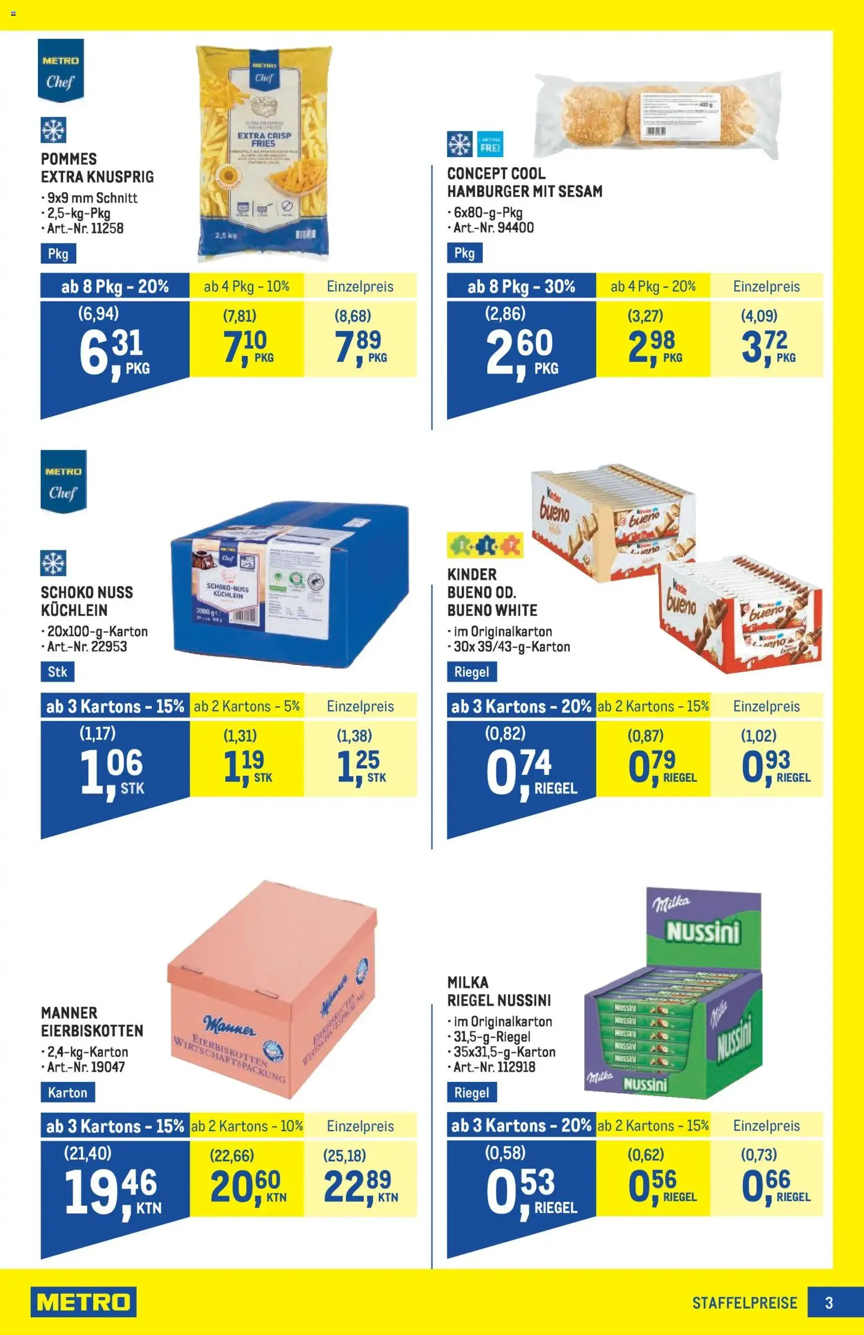 Metro Profi - Gültiger Prospekt ab 08.01.2026, Seite 3 von insgesamt 64