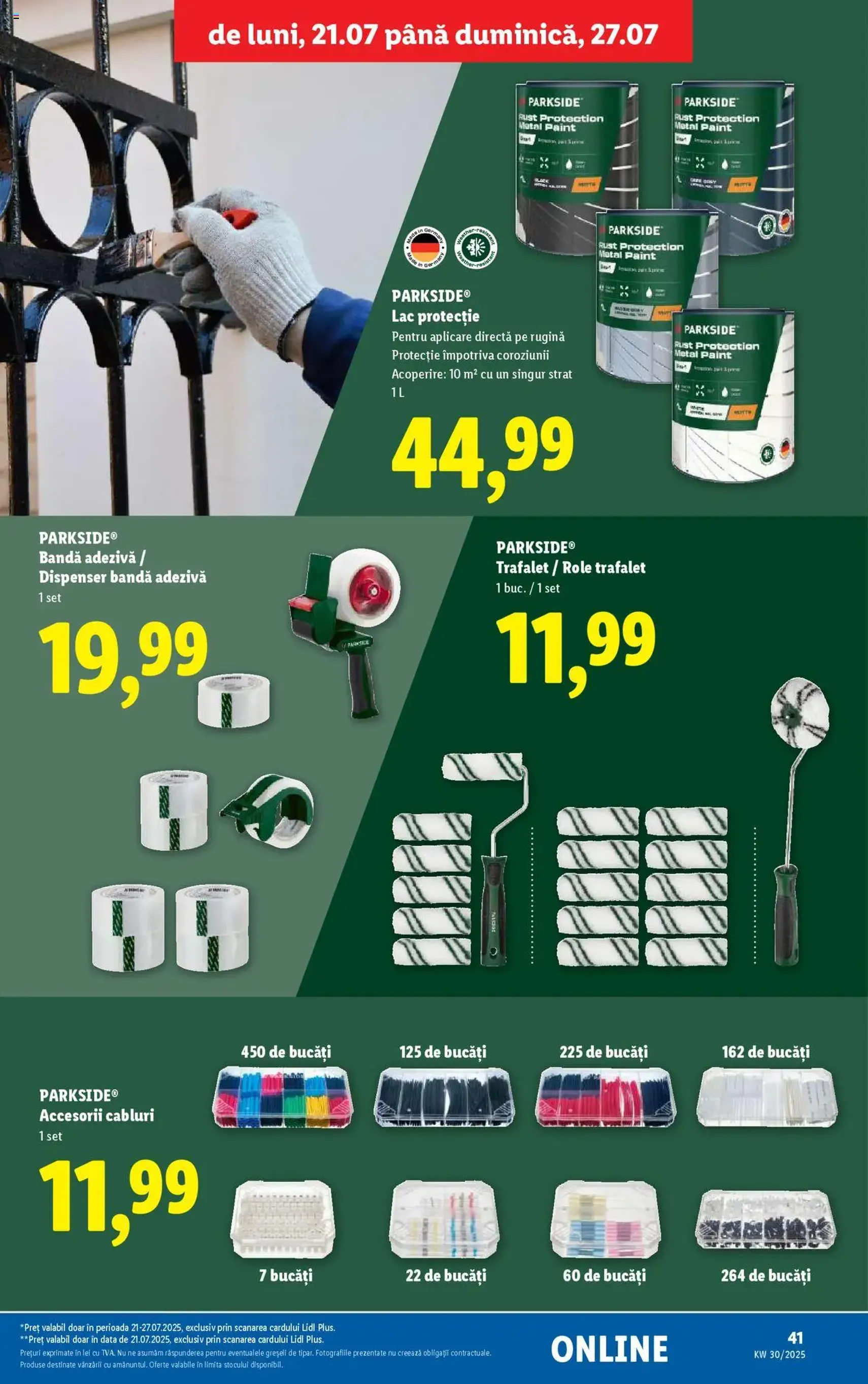 Catalog Lidl - cataloage valabile începând cu 21.07.2025 pagina 41 din 74 Catalog Lidl - cataloage valabile începând cu 21.07.2025 pagina 41 din 74