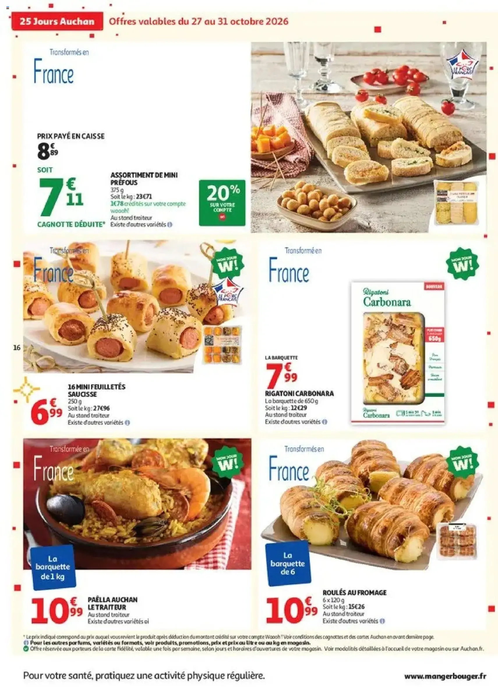 Auchan catalogue - brochure valable à partir du 27/10/2026, page 16 sur 72