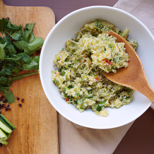 Recipe preview Celery and Avocado Lebanese Tabbouleh Salad