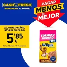 Vista previa del folleto Cash Fresh folleto válido desde 10/11/2025