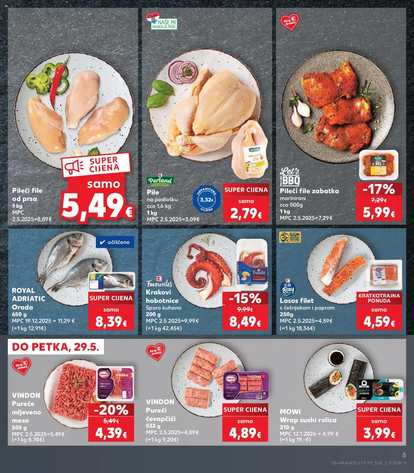 Kaufland HR akciós újság - 2026.05.27. érvényes szórólap 5 oldal 32 oldalból