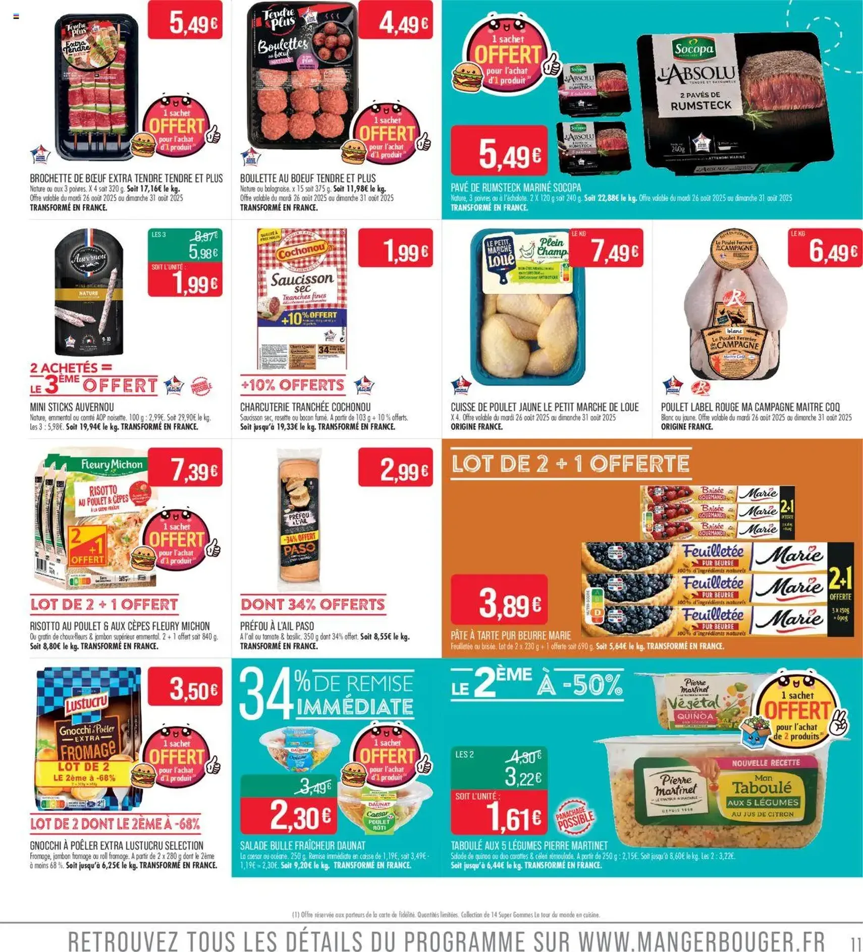 Match Supermarché catalogue - brochure valable à partir du 26/08/2025, page 11 sur 26 Match Supermarché catalogue - brochure valable à partir du 26/08/2025, page 11 sur 26