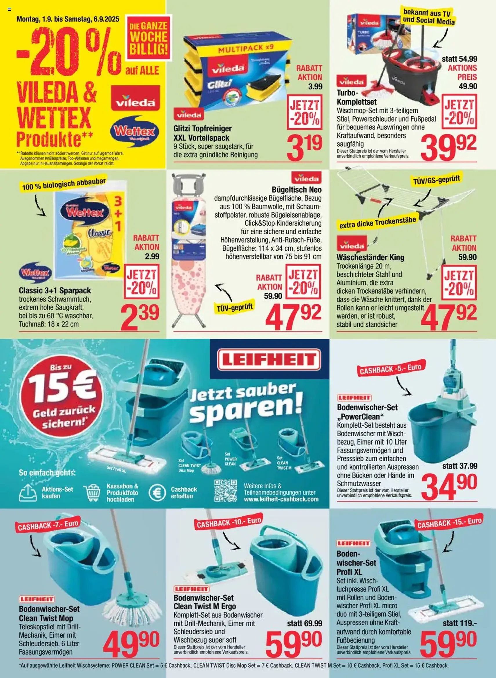 Maximarkt Flugblatt - Gültiger Prospekt ab 01.09.2025, Seite 16 von insgesamt 24 Maximarkt Flugblatt - Gültiger Prospekt ab 01.09.2025, Seite 16 von insgesamt 24