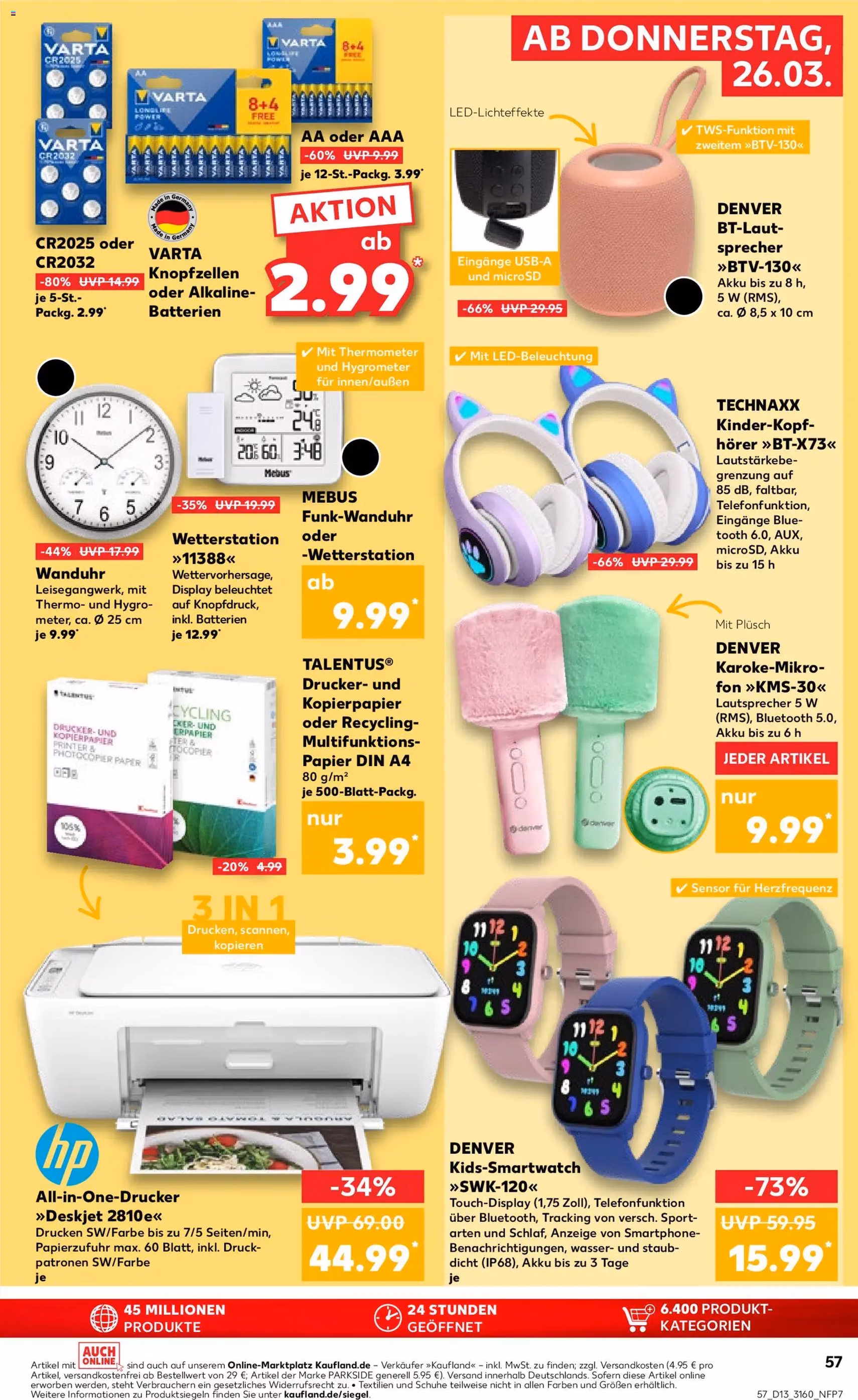 Kaufland Prospekt - Gültiger Prospekt ab 26.03.2026, Seite 57 von insgesamt 68