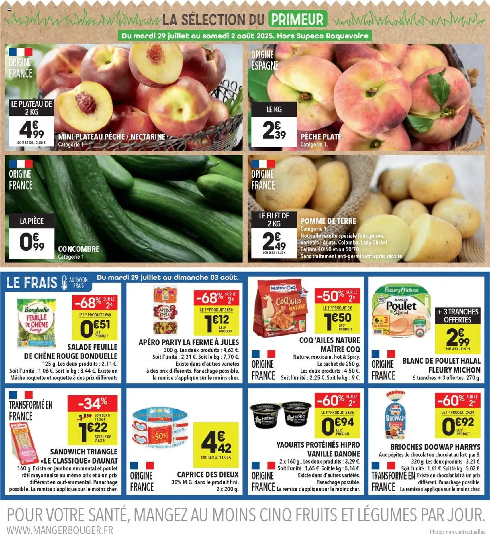 Supeco catalogue - brochure valable à partir du 29/07/2025, page 2 sur 4