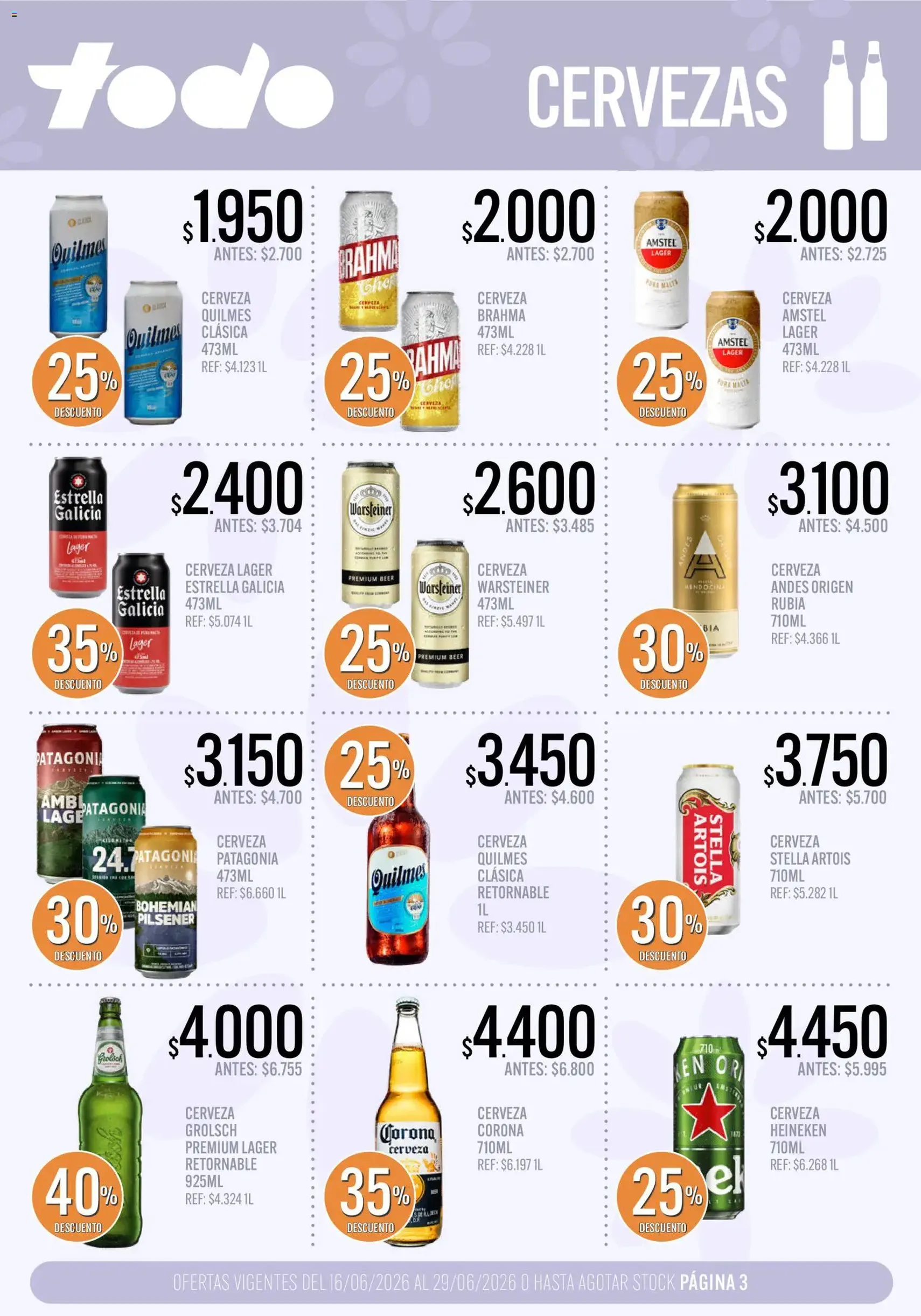 Supermercados TODO Ofertas - folleto válido desde 16/06/2026 página 3 de 20