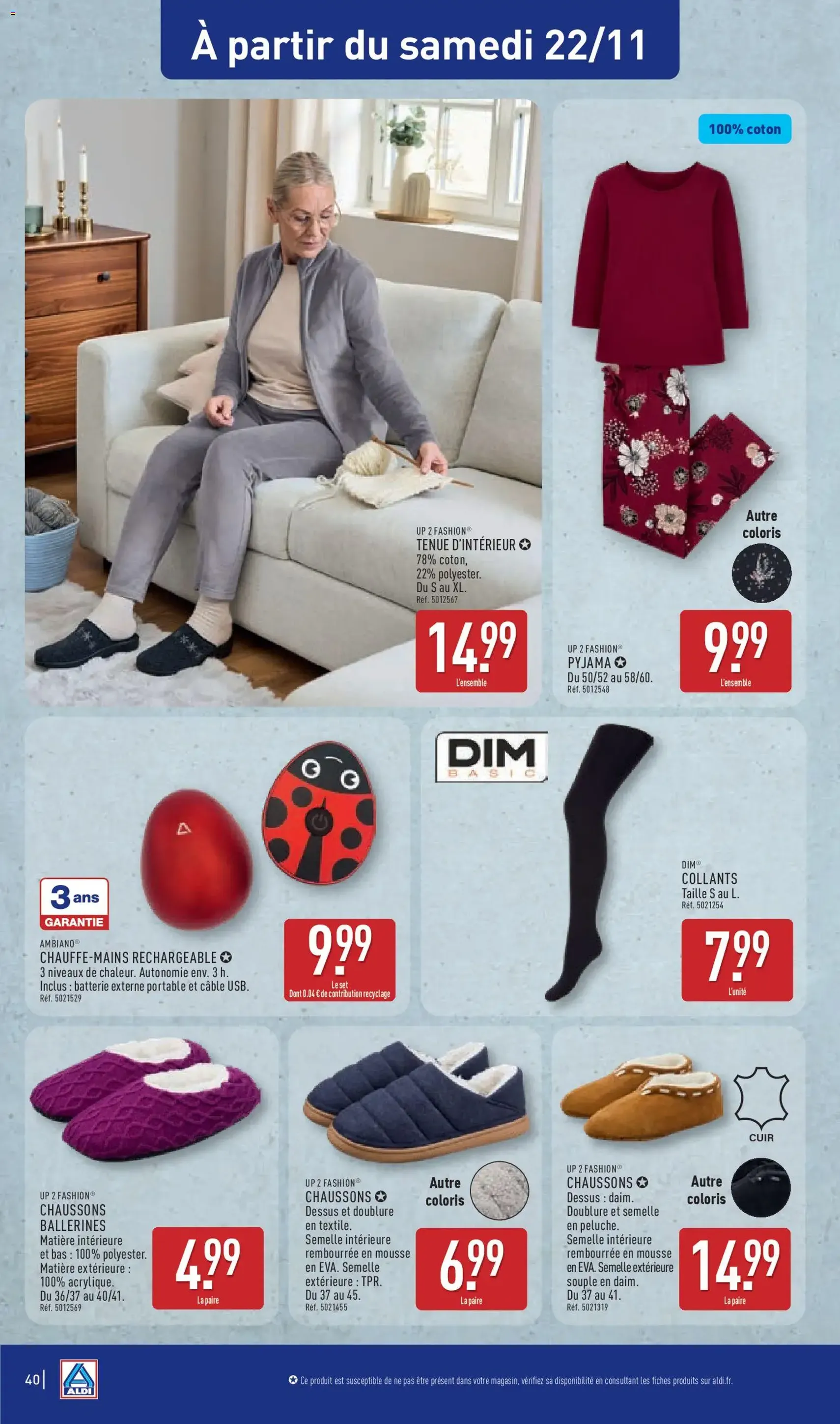 Aldi - Catalogue de la semaine 47 - brochure valable à partir du 18/11/2025, page 43 sur 46