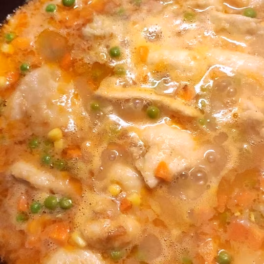 Anteprima ricetta Maiale su verdure