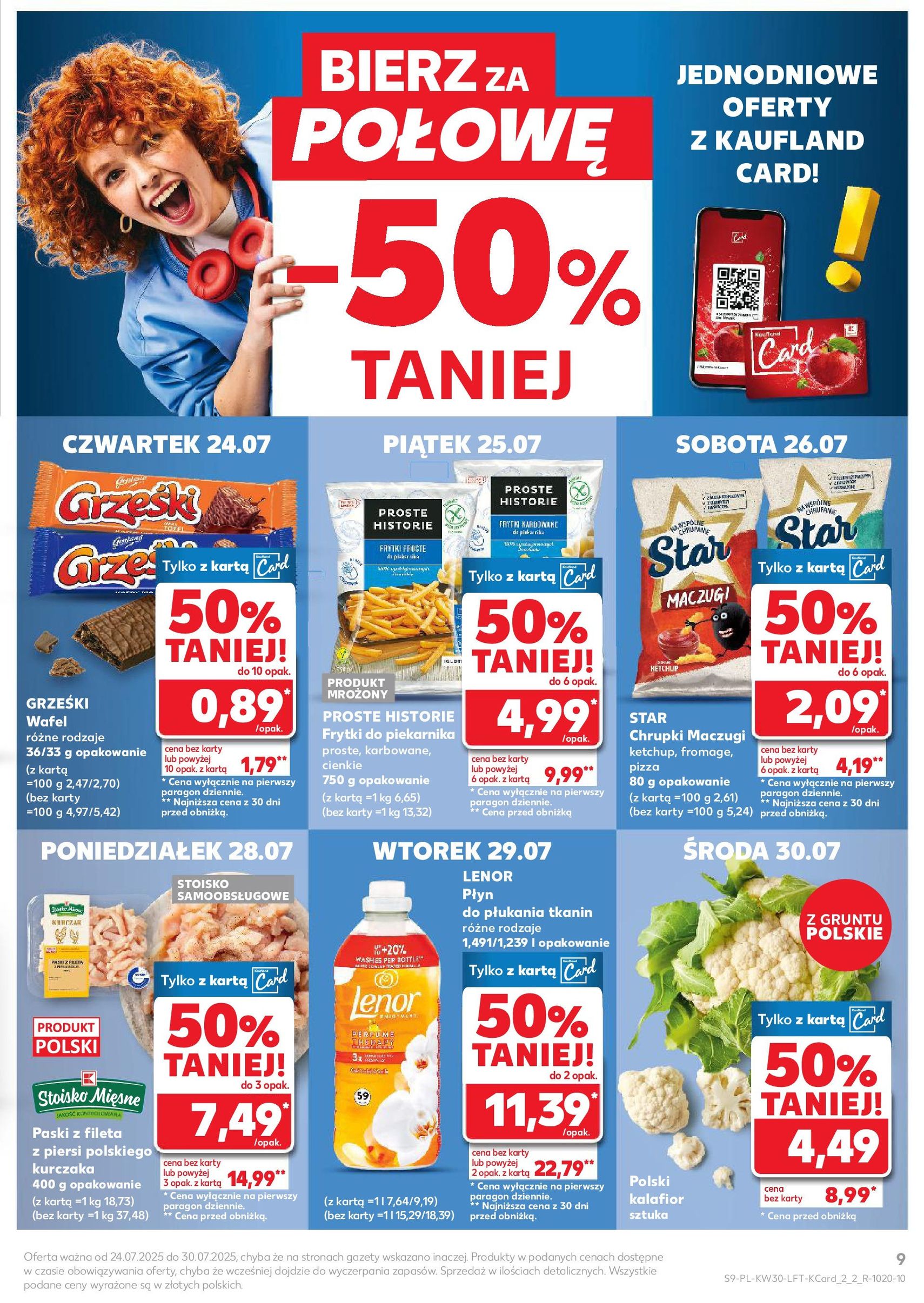 Kaufland gazetka - ważny gazetka od 24.07.2025 strona 9 z 51 Kaufland gazetka - ważny gazetka od 24.07.2025 strona 9 z 51