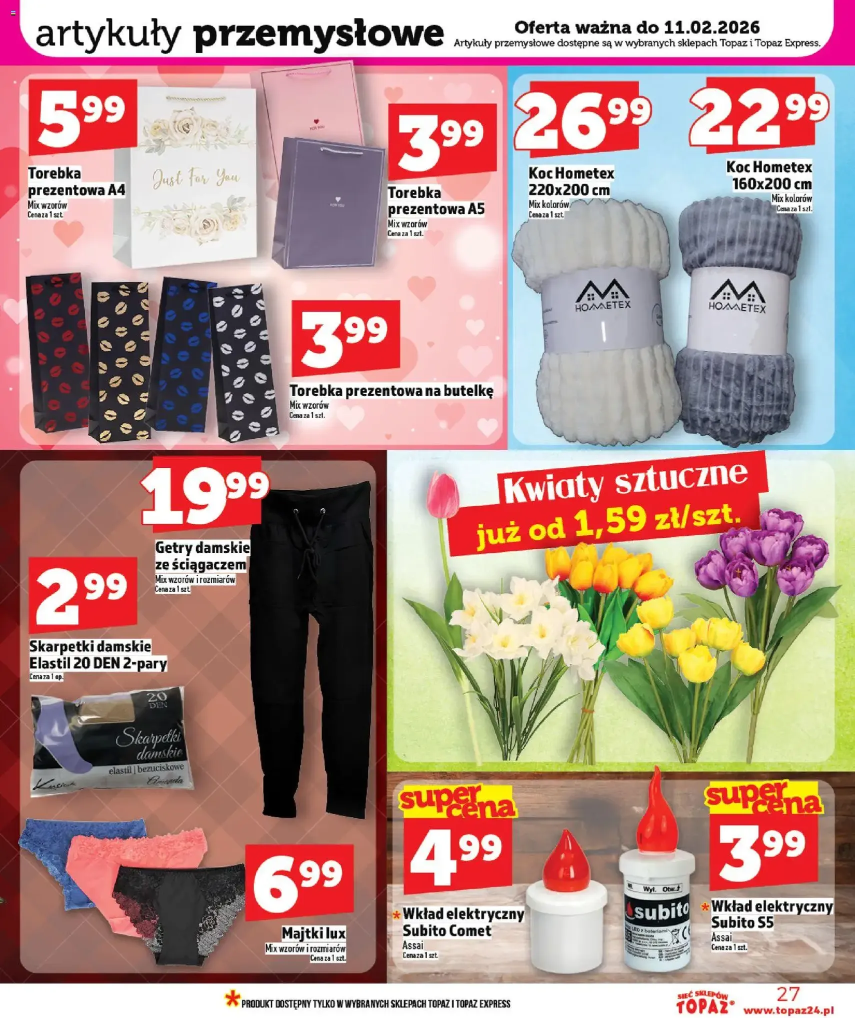 Topaz Gazetka - ważny gazetka od 05.02.2026 strona 27 z 28