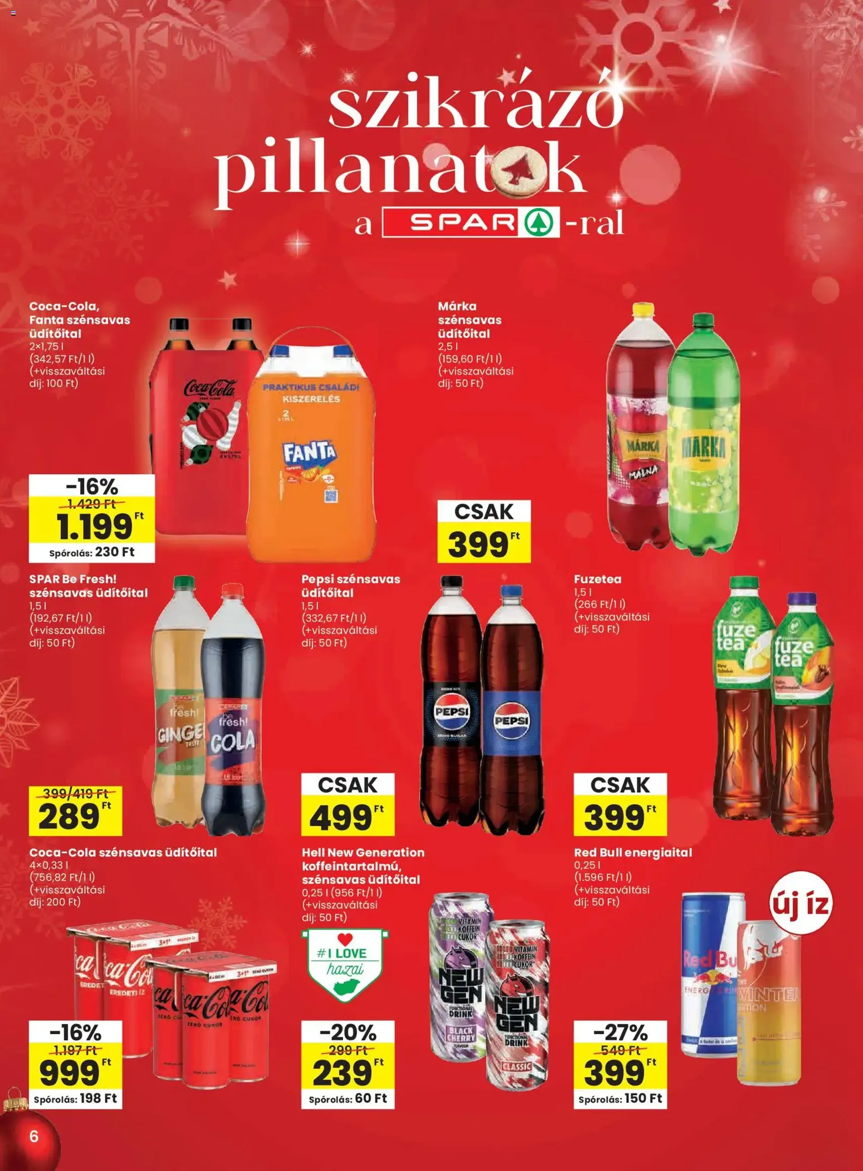 Spar Akciós újság - 2025.12.11. érvényes szórólap 6 oldal 28 oldalból