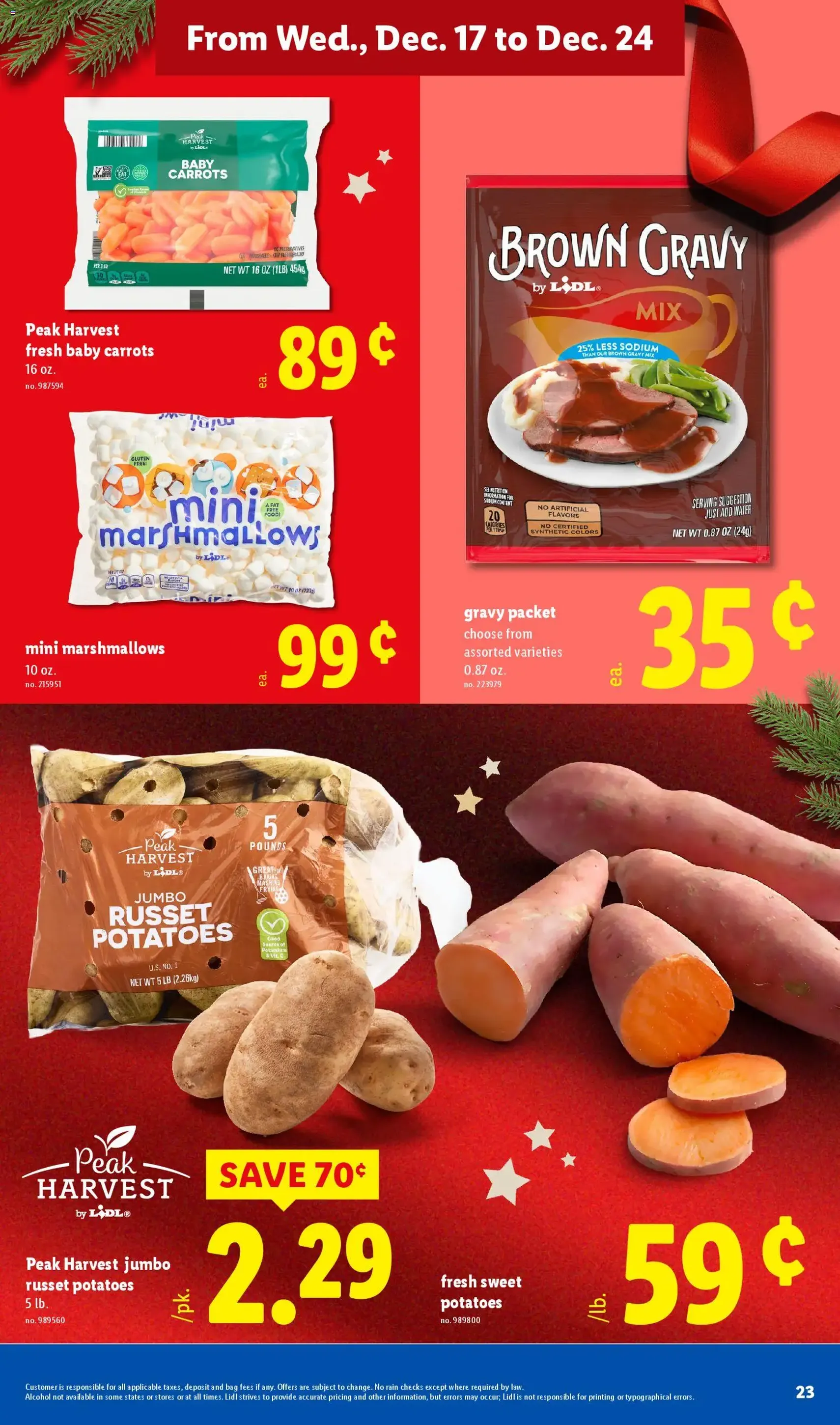 Lidl Weekly Ad - valid flyer from 12/17/2025, page 23 of 40