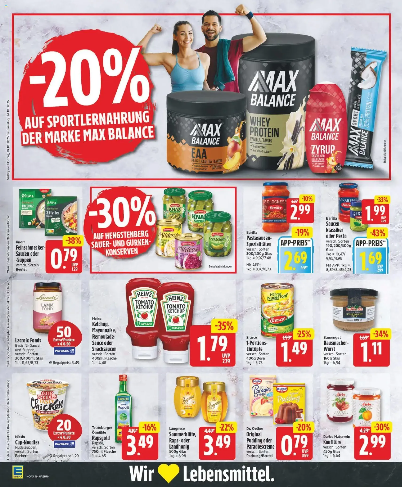 Edeka Prospekt - Gültiger Prospekt ab 19.10.2026, Seite 18 von insgesamt 30