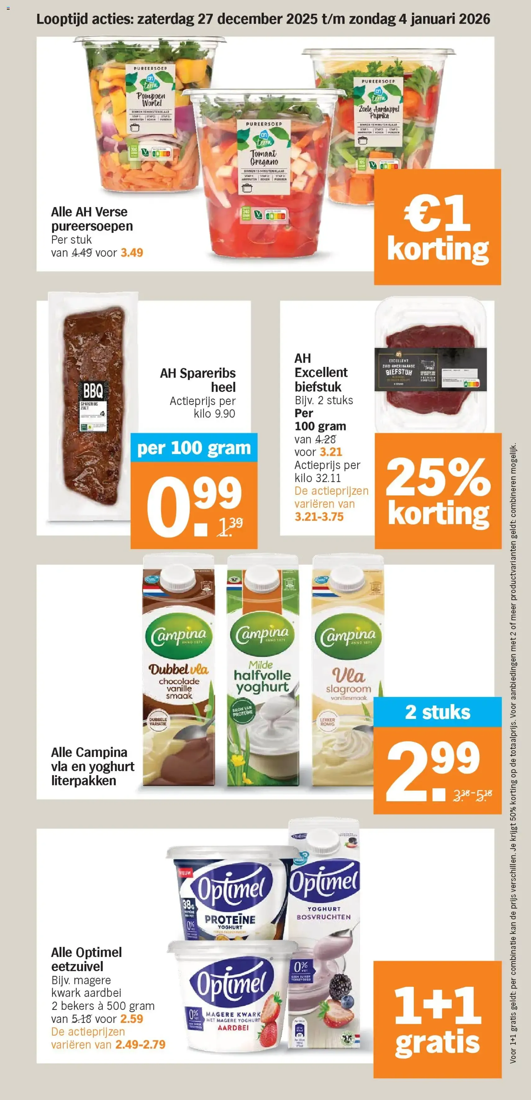 Albert Heijn - Folder week 1 - geldige folder vanaf 27-12-2025 pagina 27 van 47
