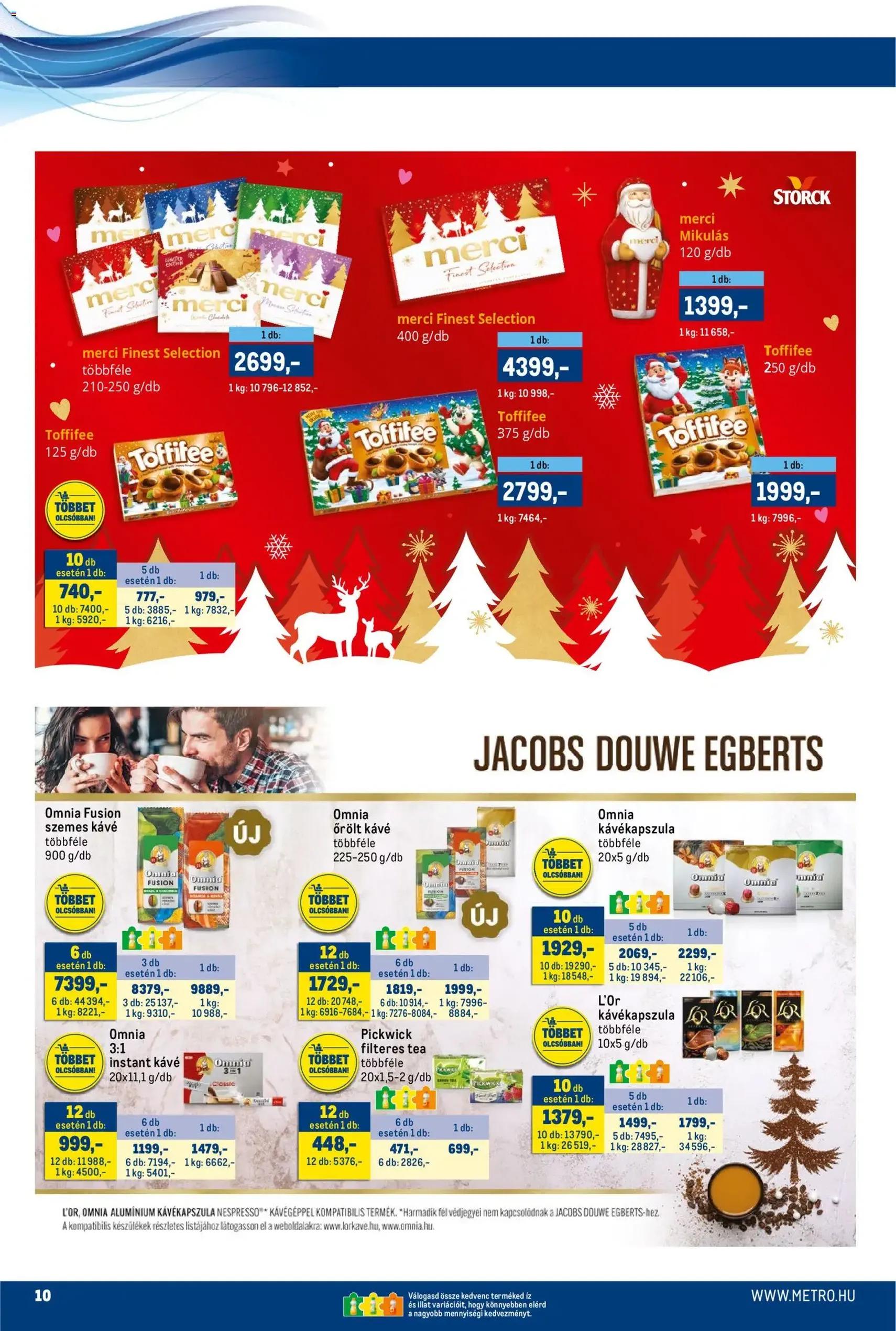 Metro Akciós újság - 2025.12.01. érvényes szórólap 10 oldal 40 oldalból