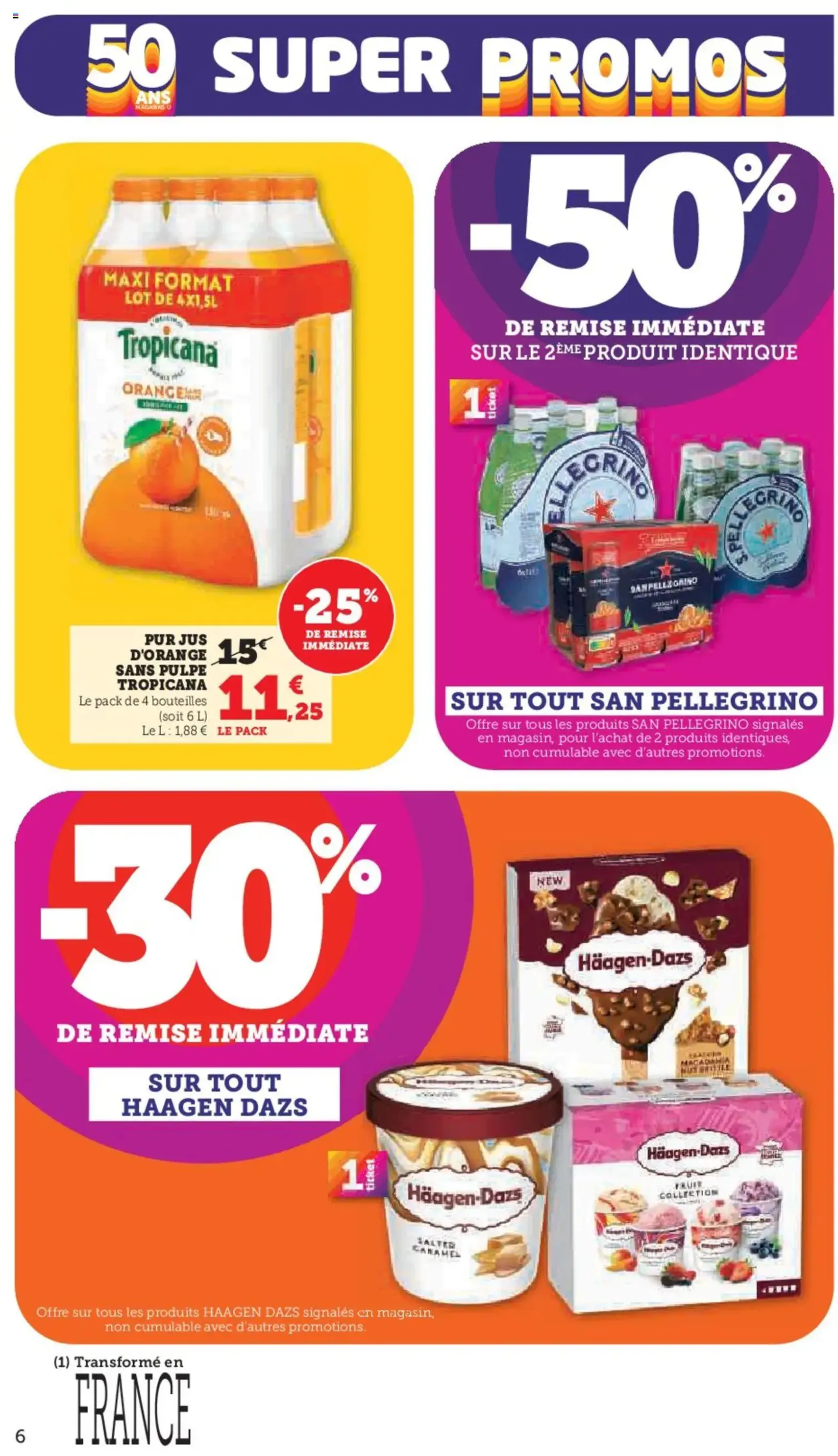 Super U catalogue - brochure valable à partir du 16/09/2025, page 6 sur 48 Super U catalogue - brochure valable à partir du 16/09/2025, page 6 sur 48
