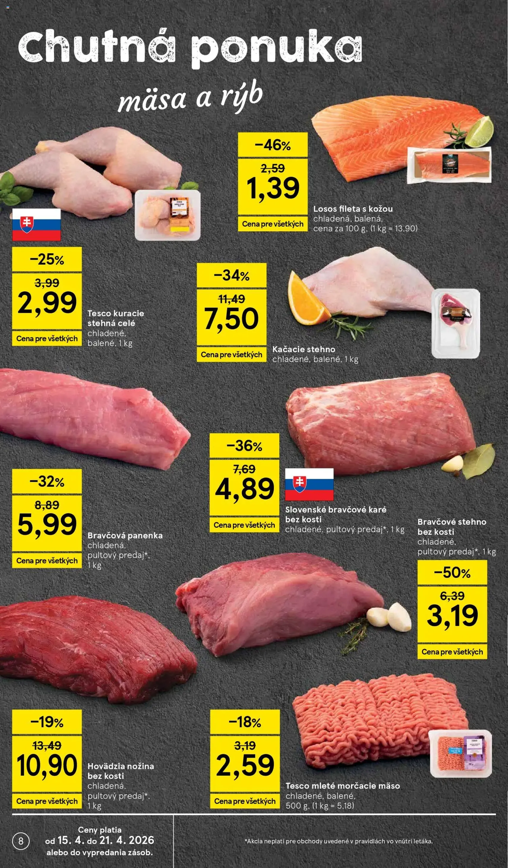 Tesco Hypermarket - leták - platný leták od 15.04.2026 strana 8 z 37