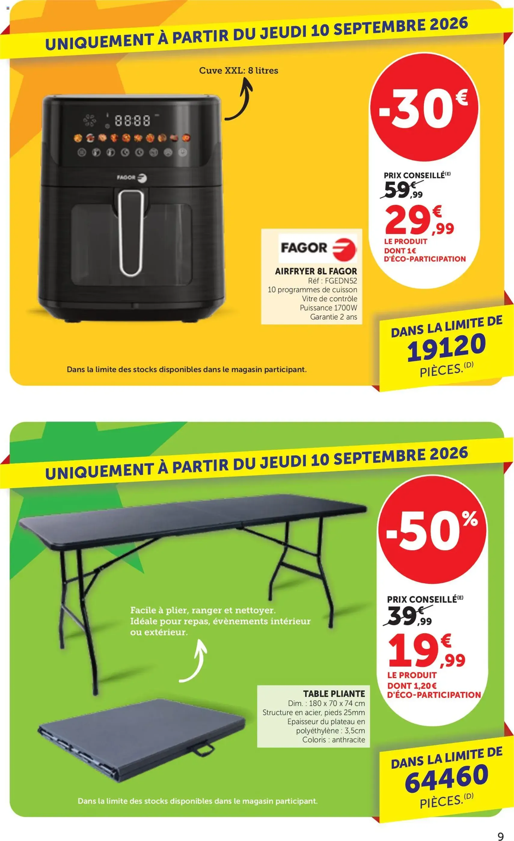 Bi1 Catalogue - brochure valable à partir du 08/09/2026, page 9 sur 20