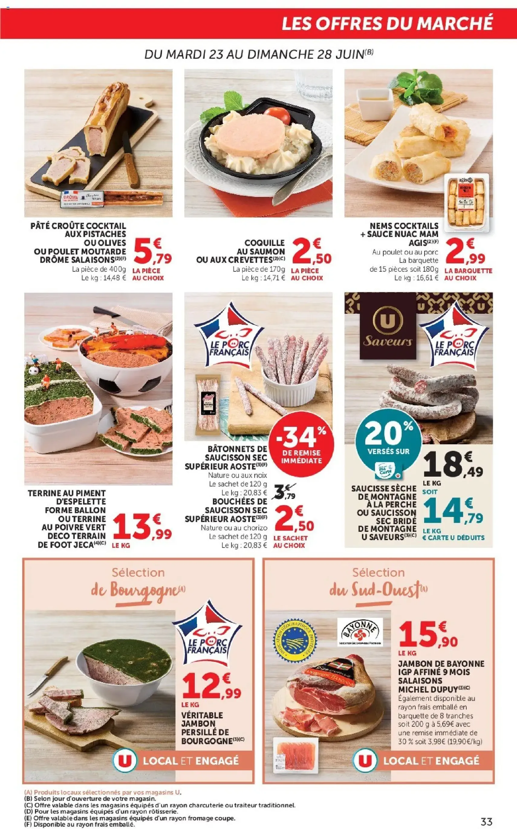 Hyper U catalogue - brochure valable à partir du 23/06/2026, page 33 sur 48