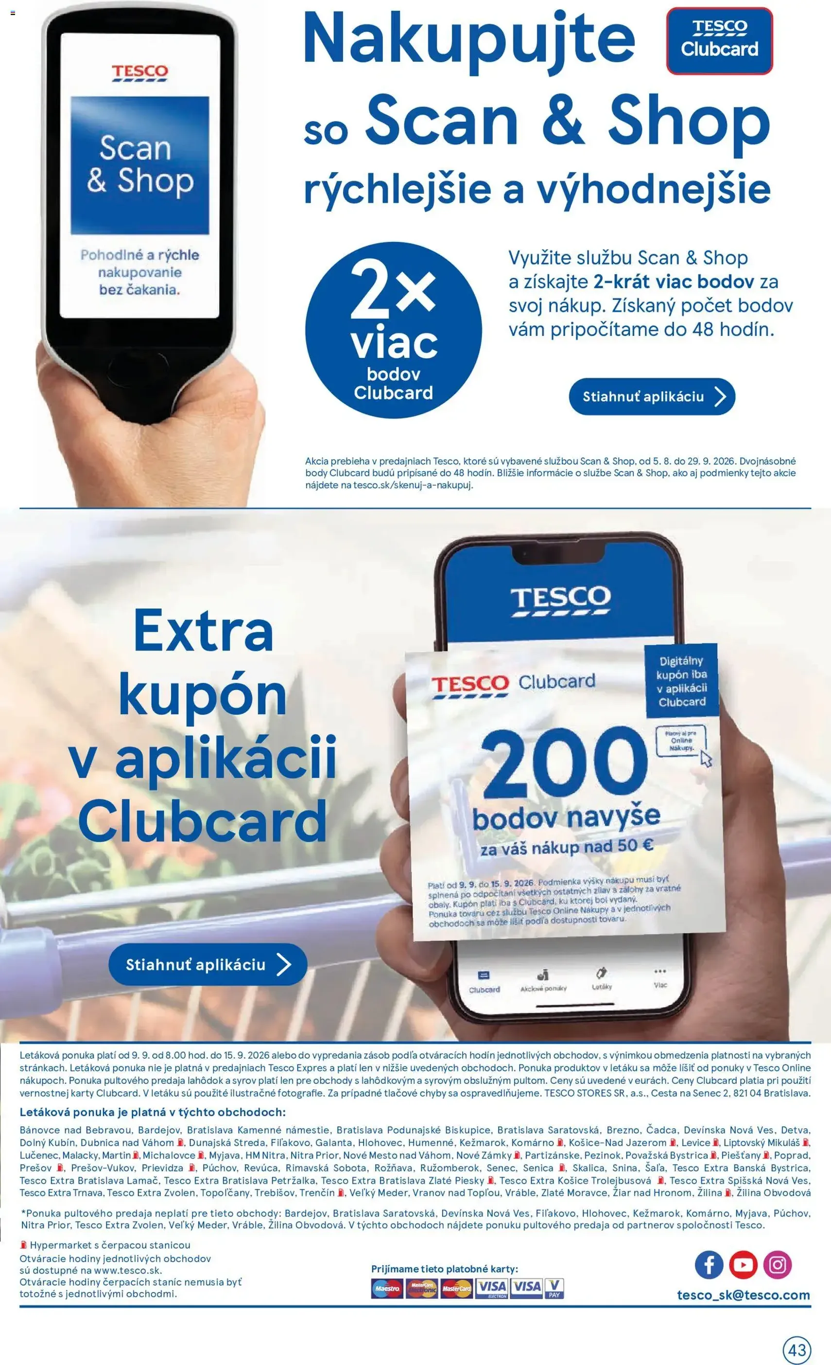 Tesco Hypermarket - leták - platný leták od 09.09.2026 strana 43 z 46