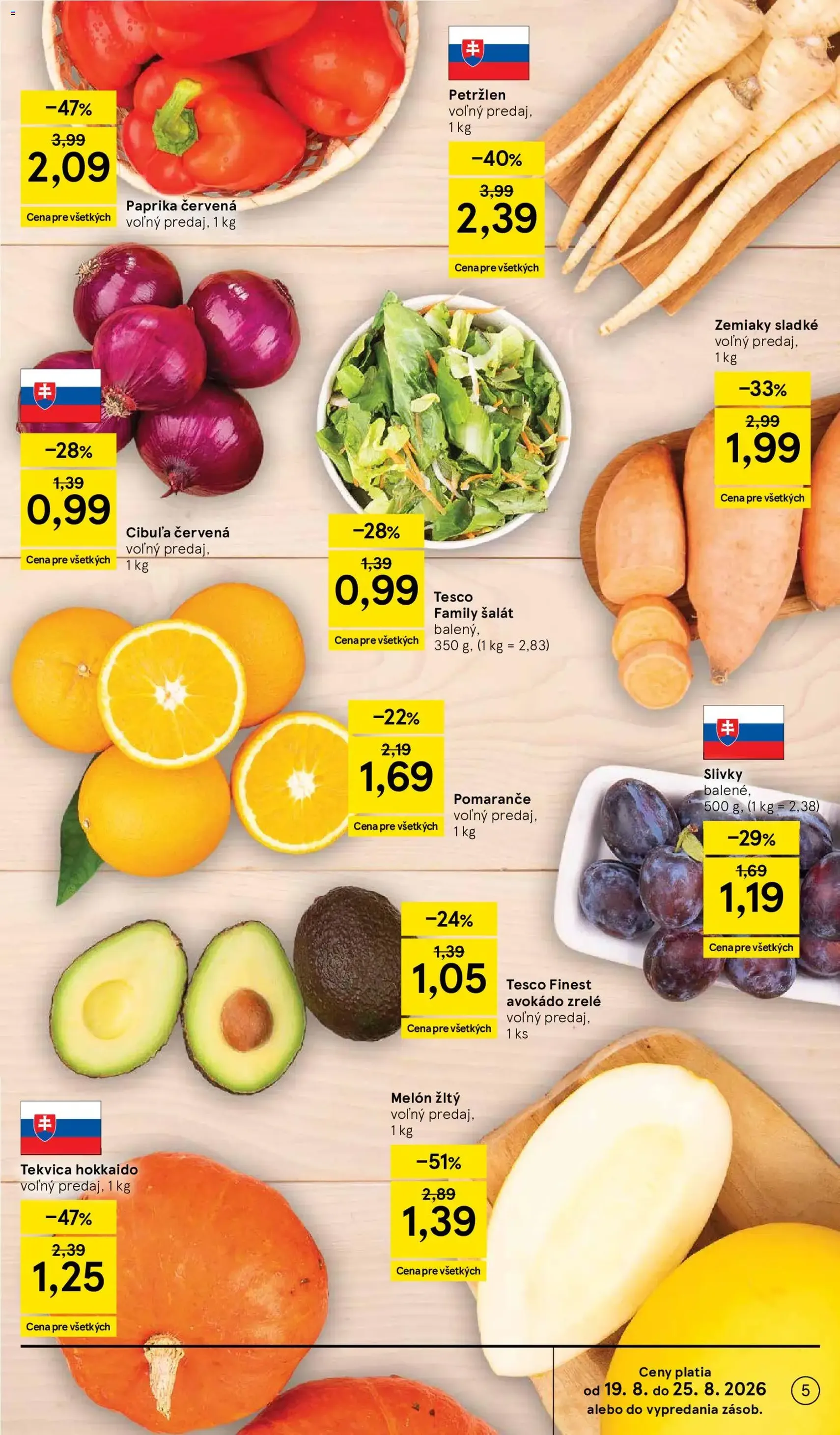 Tesco Hypermarket - leták - platný leták od 19.08.2026 strana 5 z 50