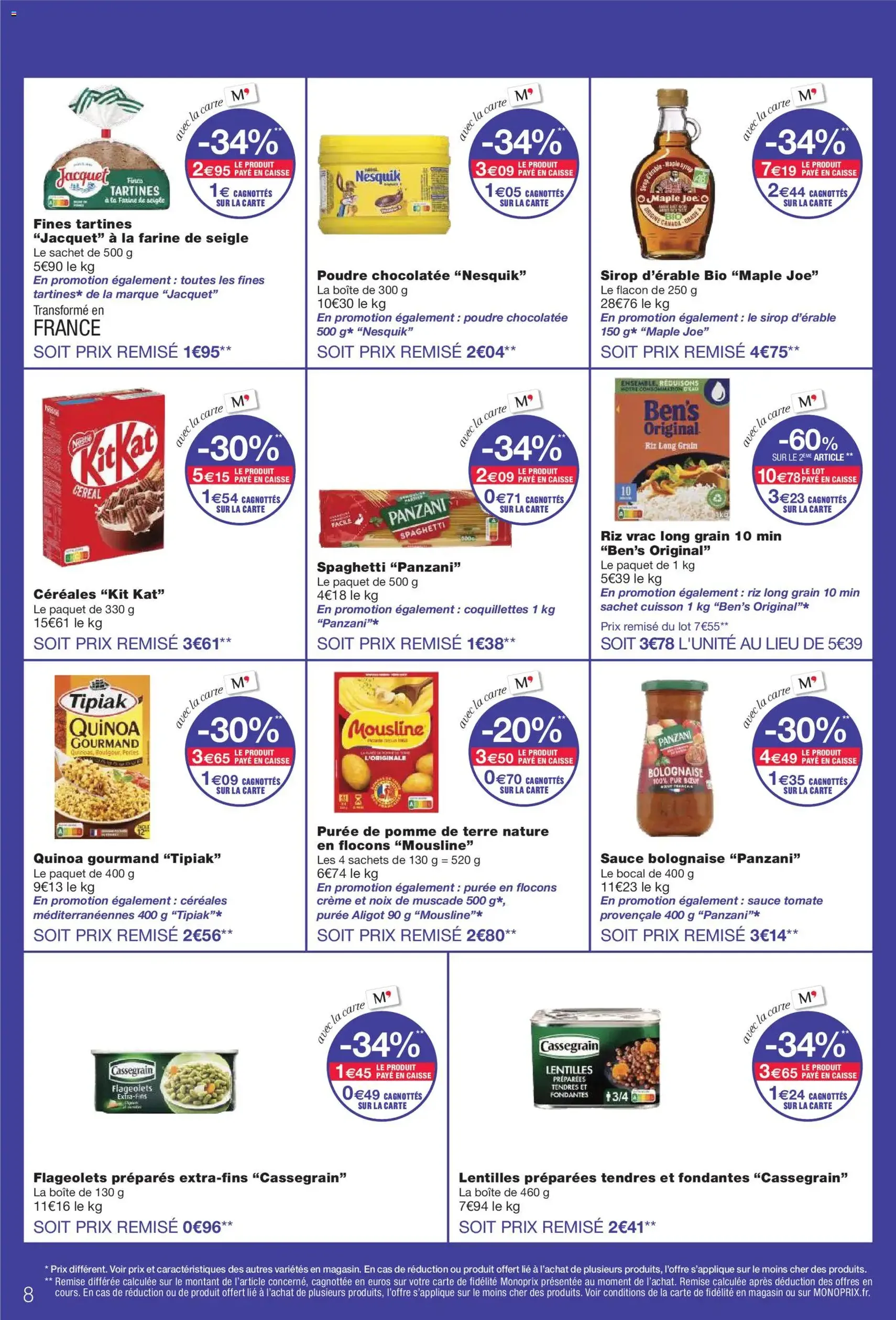 Monoprix catalogue - brochure valable à partir du 18/11/2025, page 8 sur 67