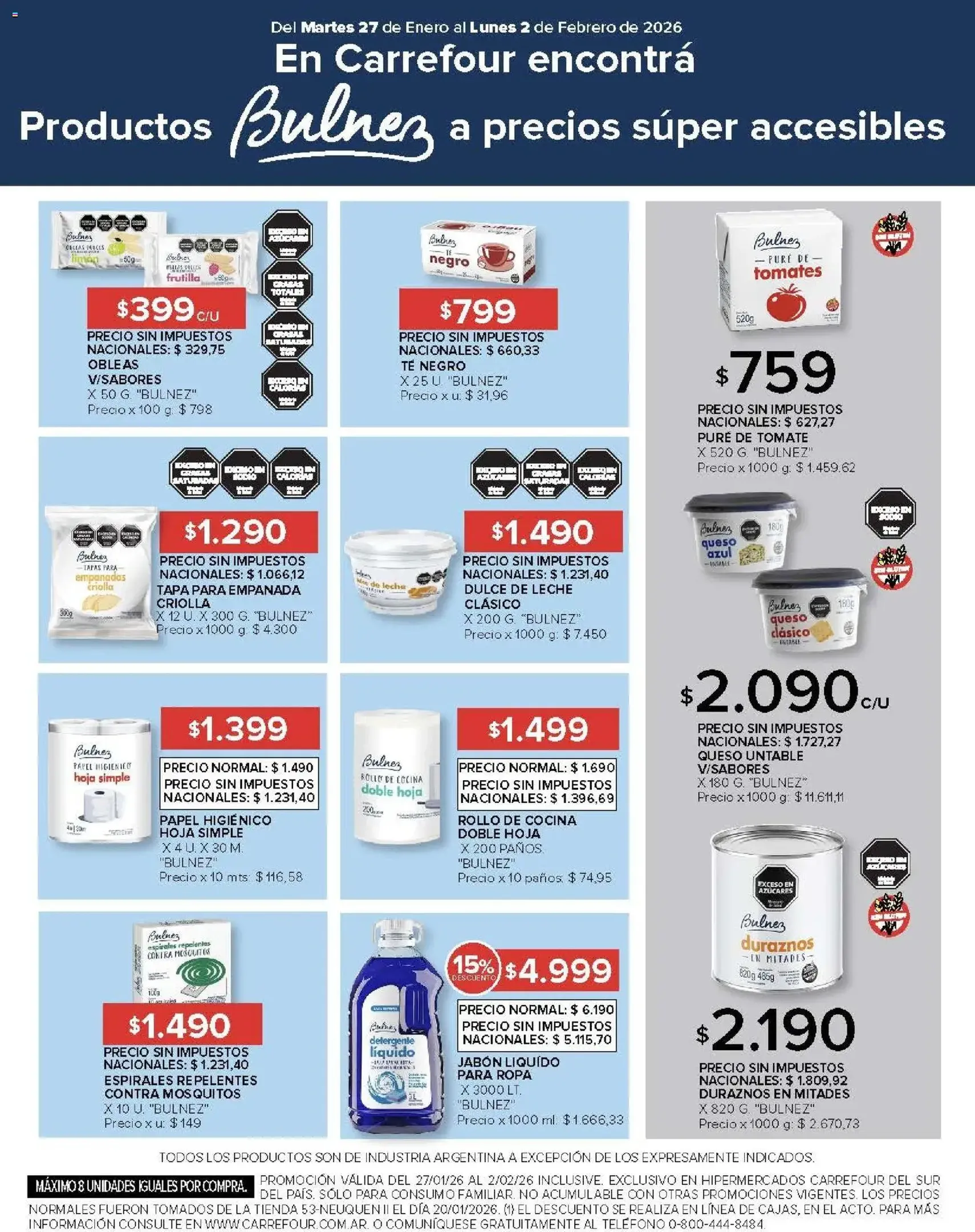 Carrefour ofertas - folleto válido desde 27/01/2026 página 16 de 61