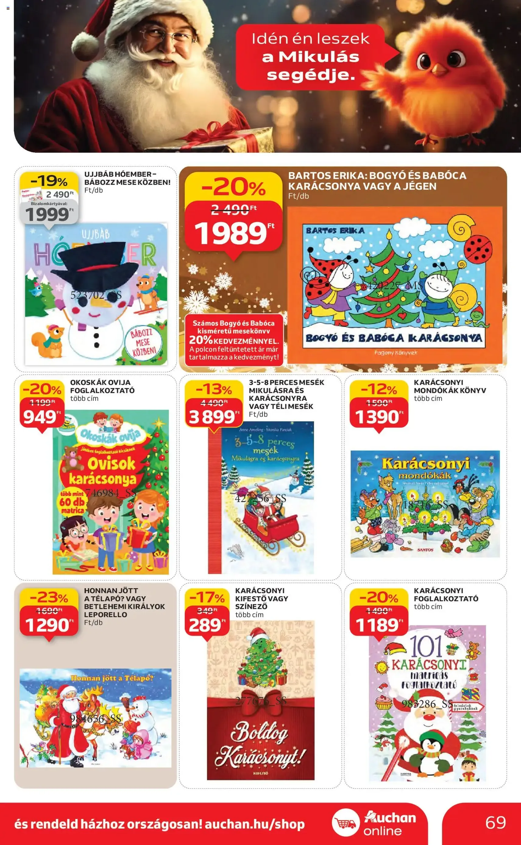 Auchan Akciós újság - 2025.11.27. érvényes szórólap 69 oldal 82 oldalból