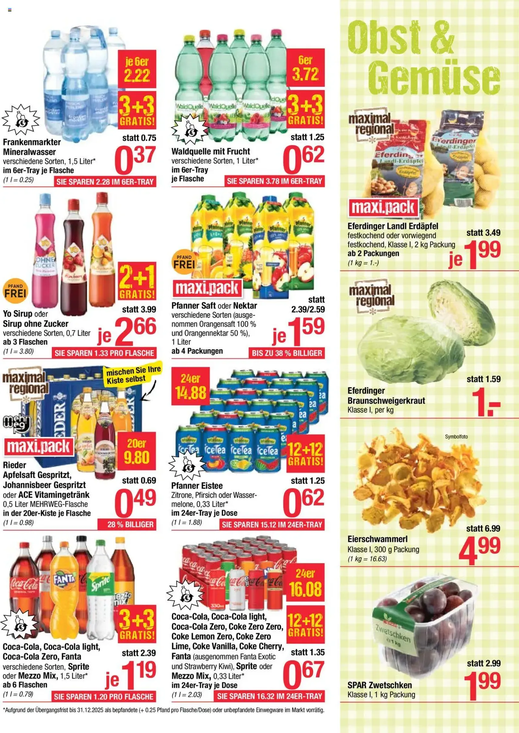 Maximarkt Flugblatt - Gültiger Prospekt ab 18.08.2025, Seite 11 von insgesamt 20 Maximarkt Flugblatt - Gültiger Prospekt ab 18.08.2025, Seite 11 von insgesamt 20