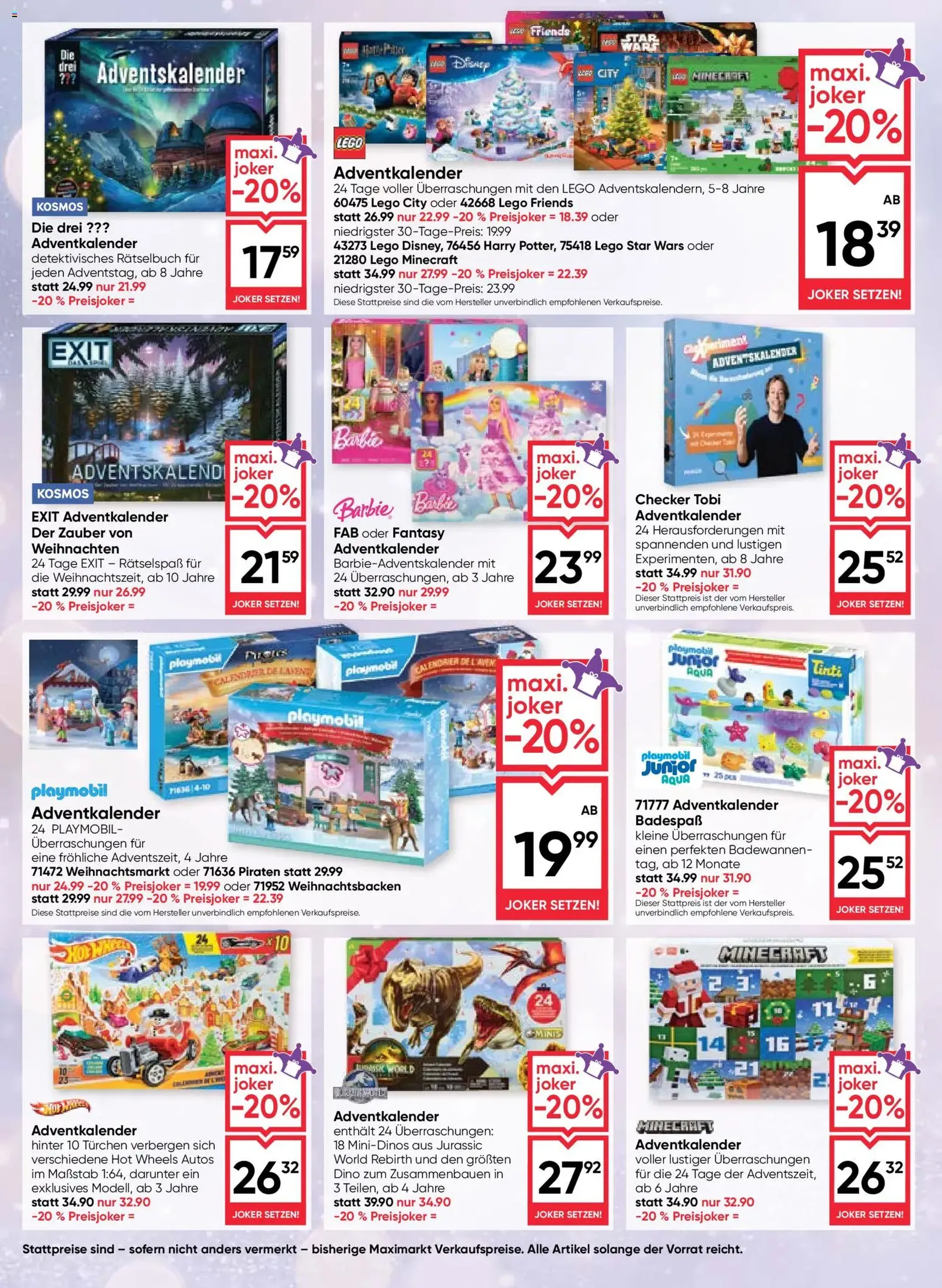 Maximarkt Flugblatt - Gültiger Prospekt ab 06.11.2025, Seite 22 von insgesamt 28