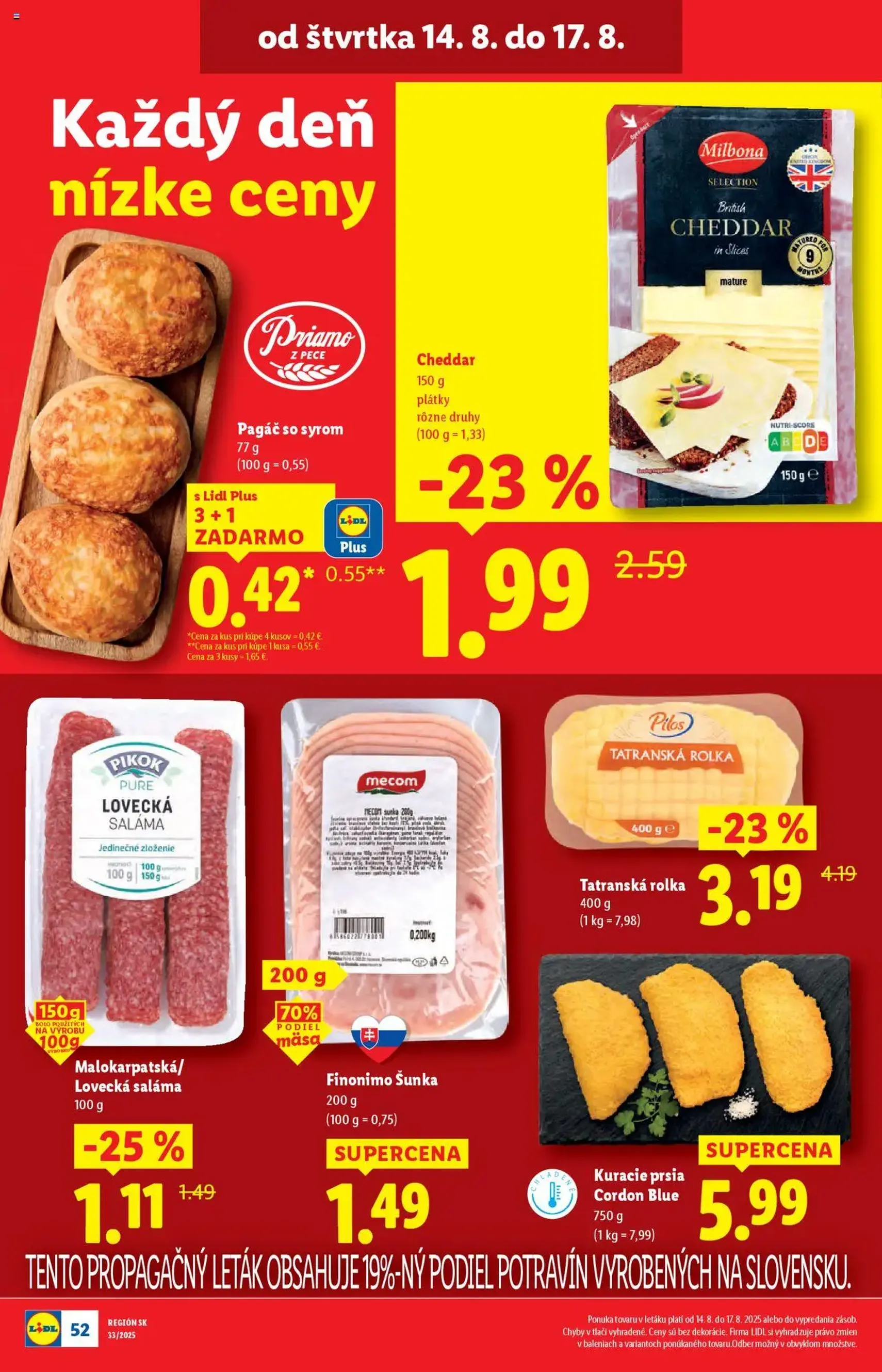 Lidl leták - platný leták od 11.08.2025 strana 58 z 93