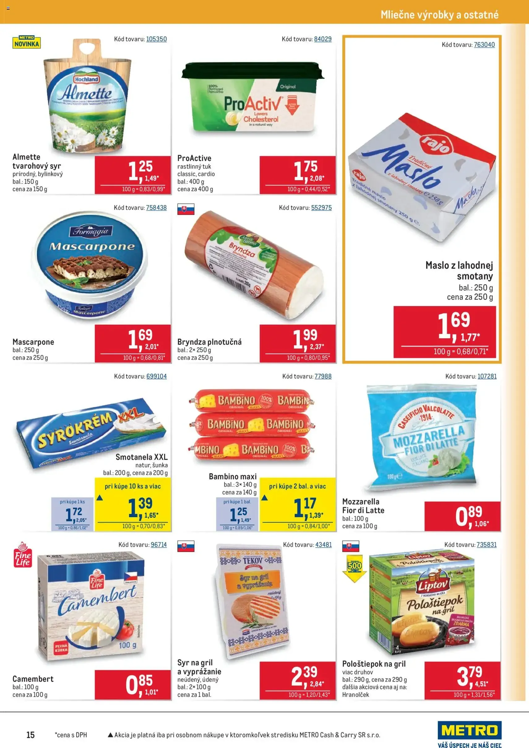 Metro leták - platný leták od 22.04.2026 strana 15 z 40