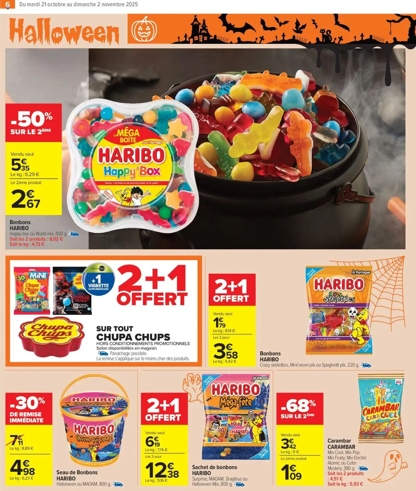Carrefour Market catalogue semaine 43 - brochure valable à partir du 21/10/2025, page 8 sur 54 Carrefour Market catalogue semaine 43 - brochure valable à partir du 21/10/2025, page 8 sur 54