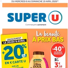 Super U catalogue - Prévisualisation du catalogue valable à partir du 08/04/2026