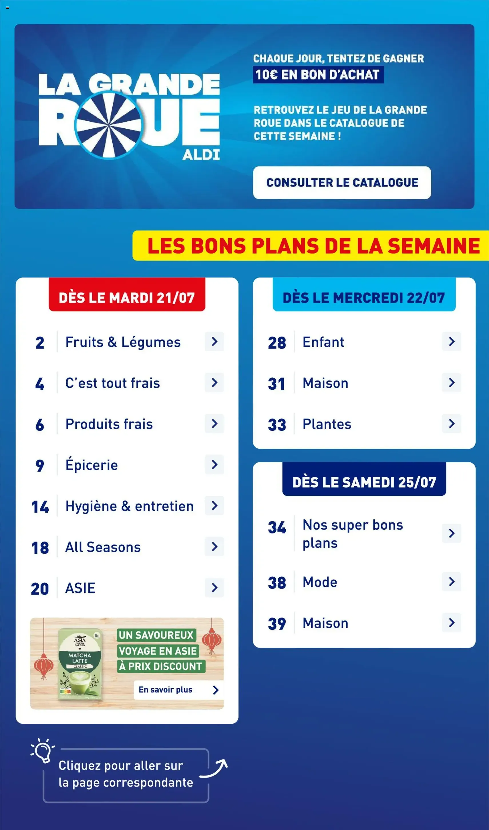 Aldi catalogue - brochure valable à partir du 21/07/2026, page 3 sur 43