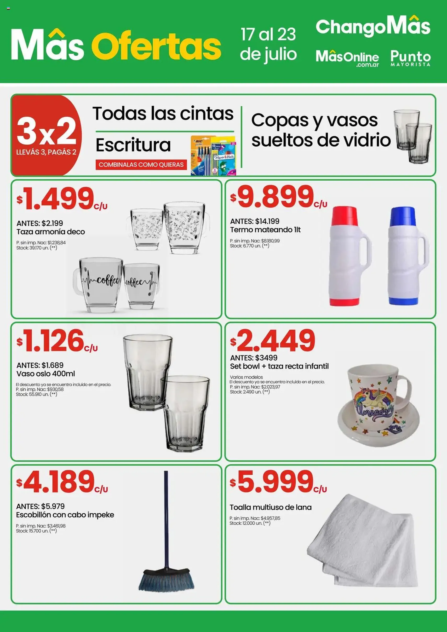Punto Mayorista catálogo - folleto válido desde 17/07/2025 página 14 de 17 Punto Mayorista catálogo - folleto válido desde 17/07/2025 página 14 de 17