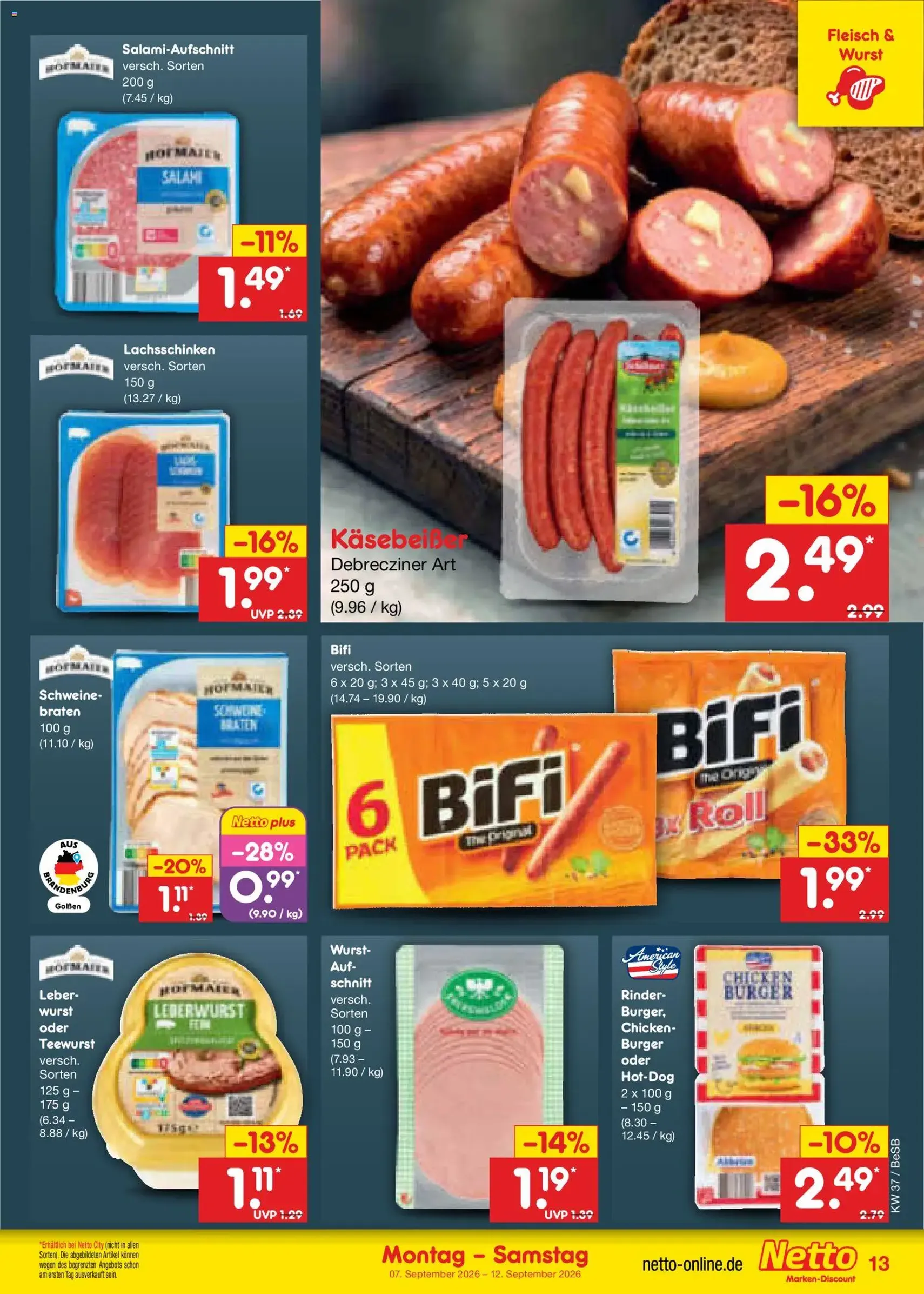 Netto Marken-Discount Prospekt - Gültiger Prospekt ab 07.09.2026, Seite 19 von insgesamt 71
