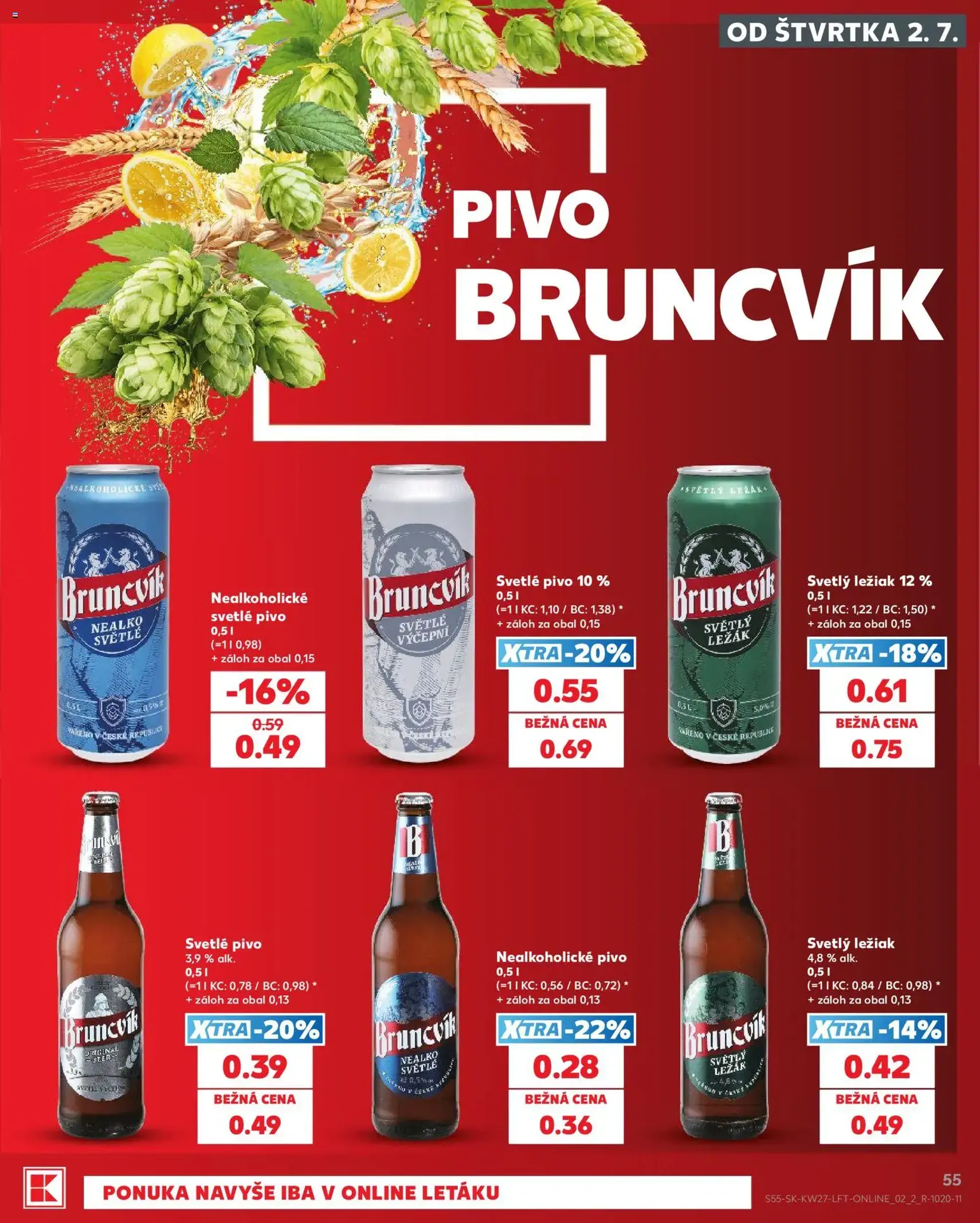 Kaufland SK akciós újság - 2026.07.02. érvényes szórólap 55 oldal 80 oldalból