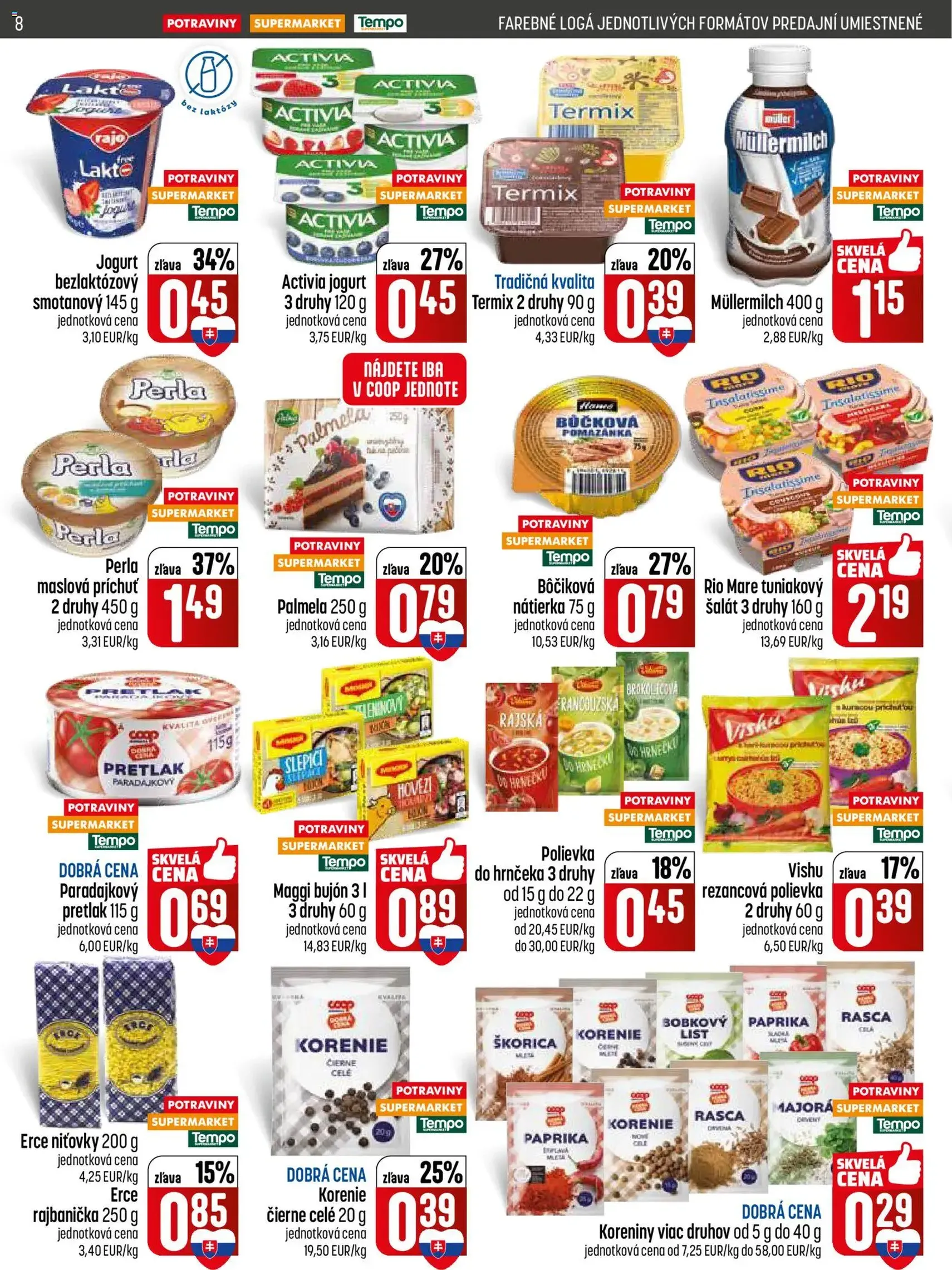 COOP Jednota leták - platný leták od 12.02.2026 strana 8 z 28